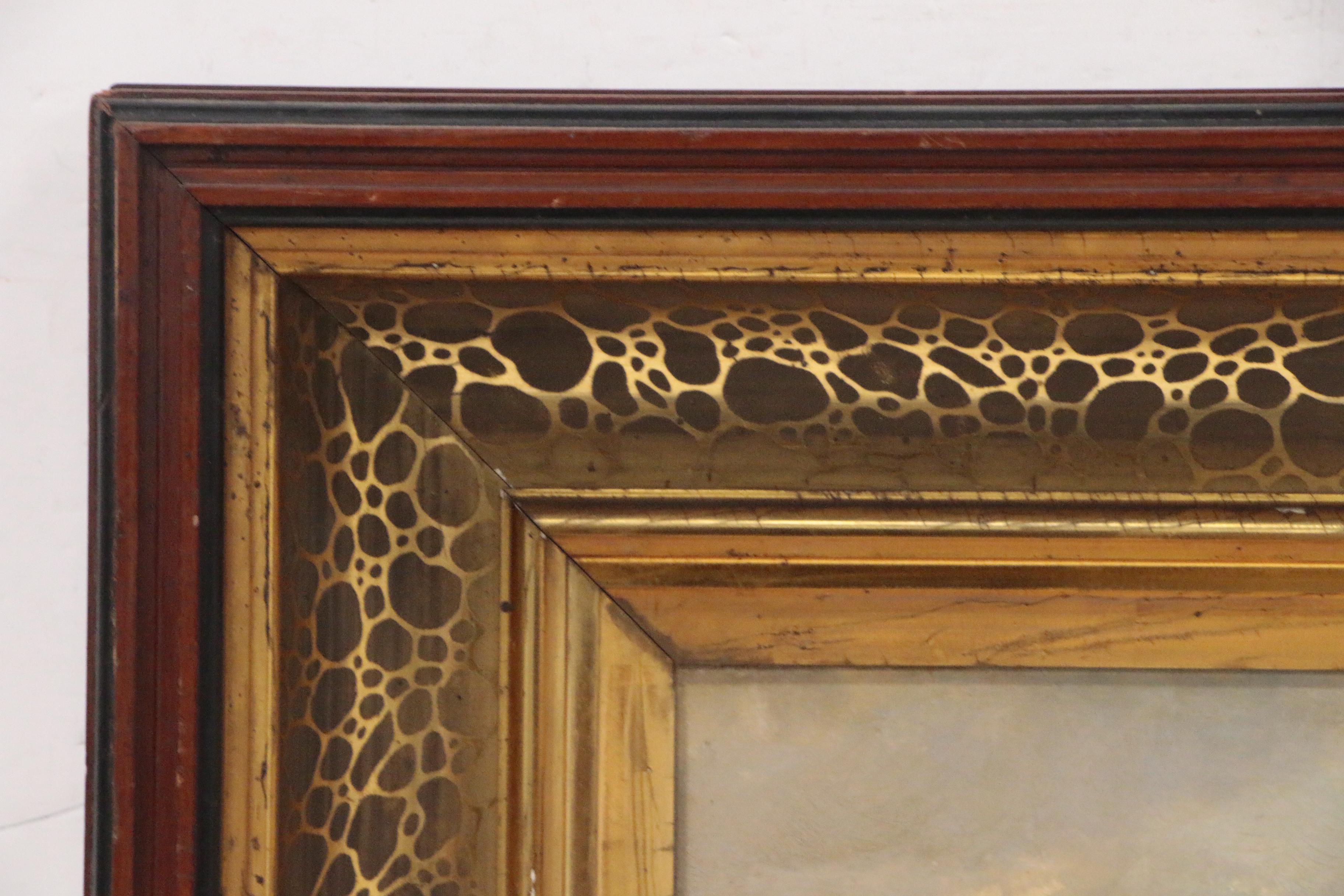 Edmund Darch Lewis American Landscape Oil Painting, 1872