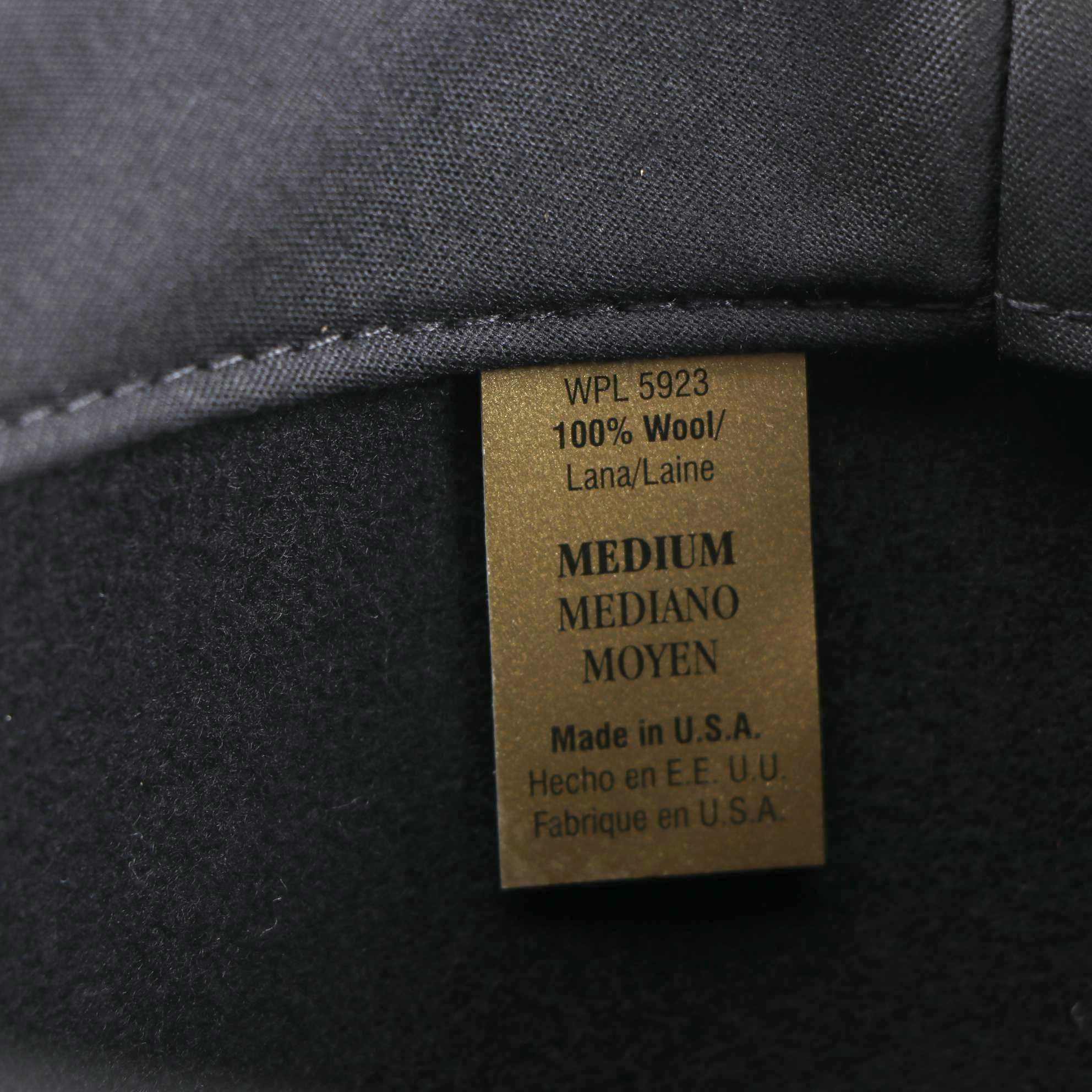 Men's Orvis Straw Panama Hat and Black Wool Fedoras