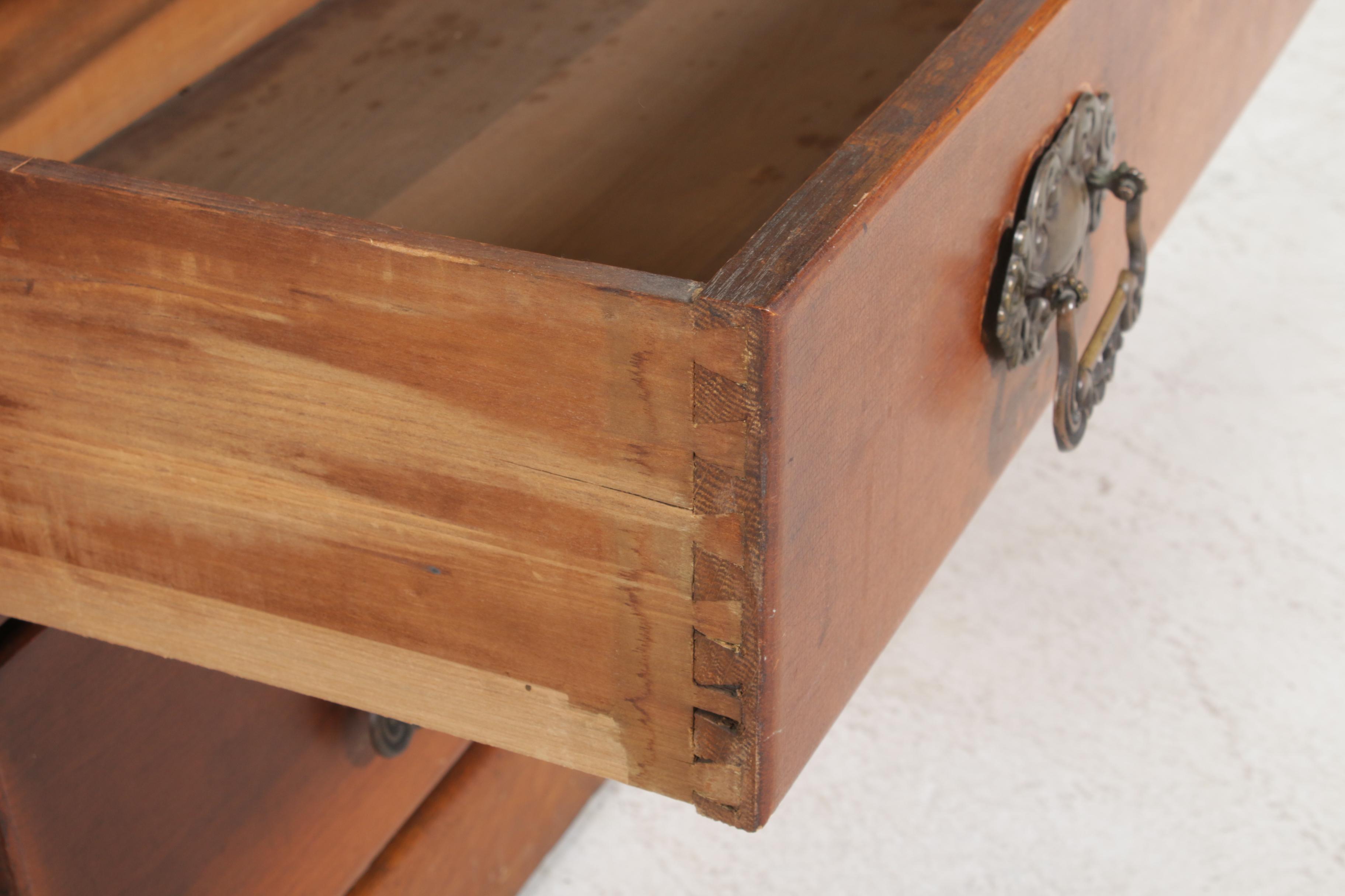 Late Victorian Hardwood Gentleman's Dresser, Late 19th/Early 20th Century