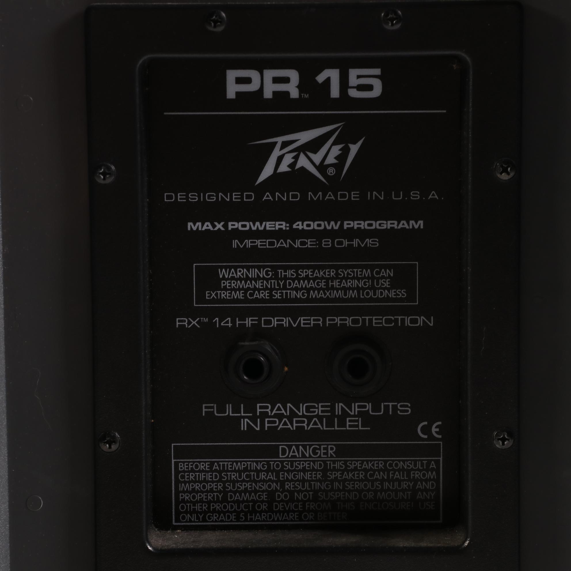 Peavey PR 15 Floor Speaker