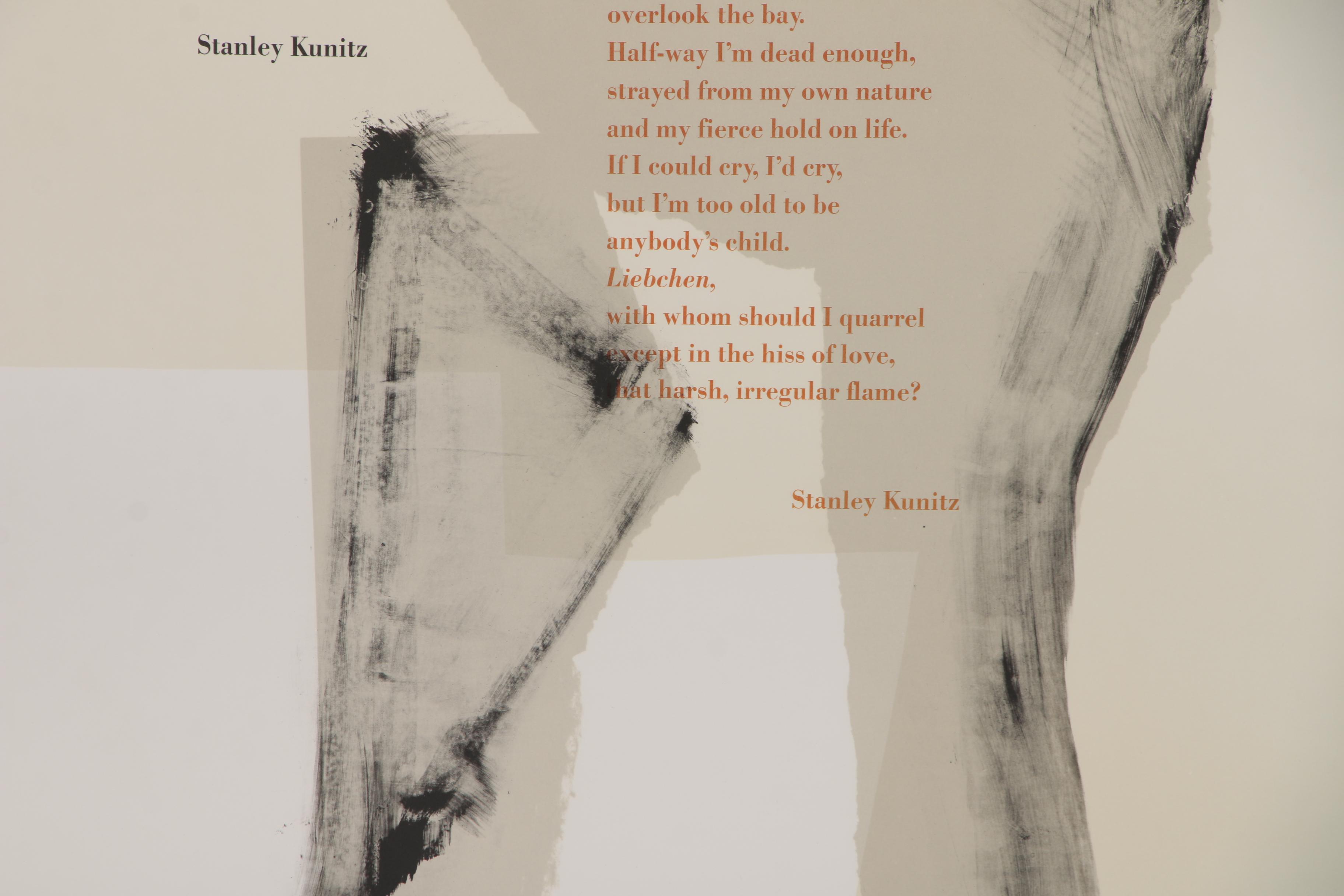 Robert Motherwell Lithograph "The Quarrel"