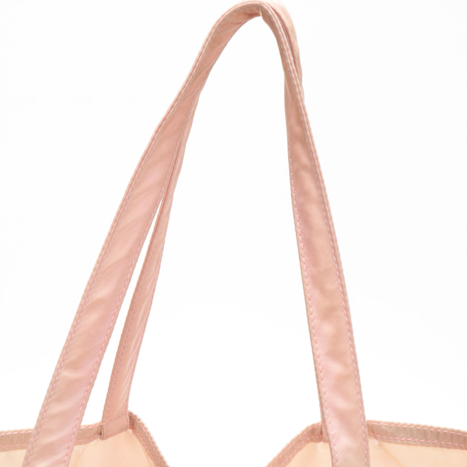 Prada Robot Shopper Tote Bag in Pink Tessuto Nylon