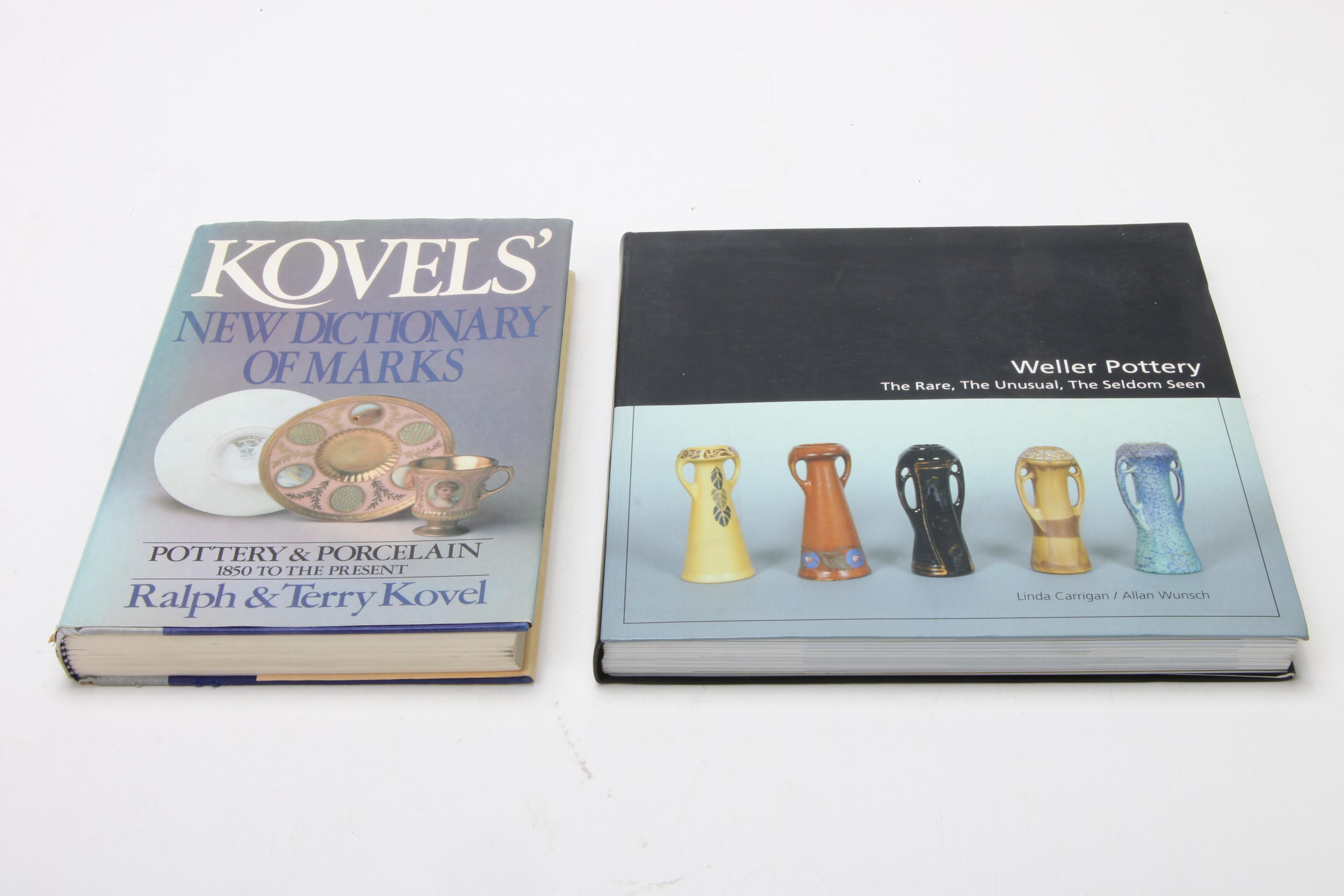 Collectible Ceramic and Pottery Books Including "American Art Pottery"