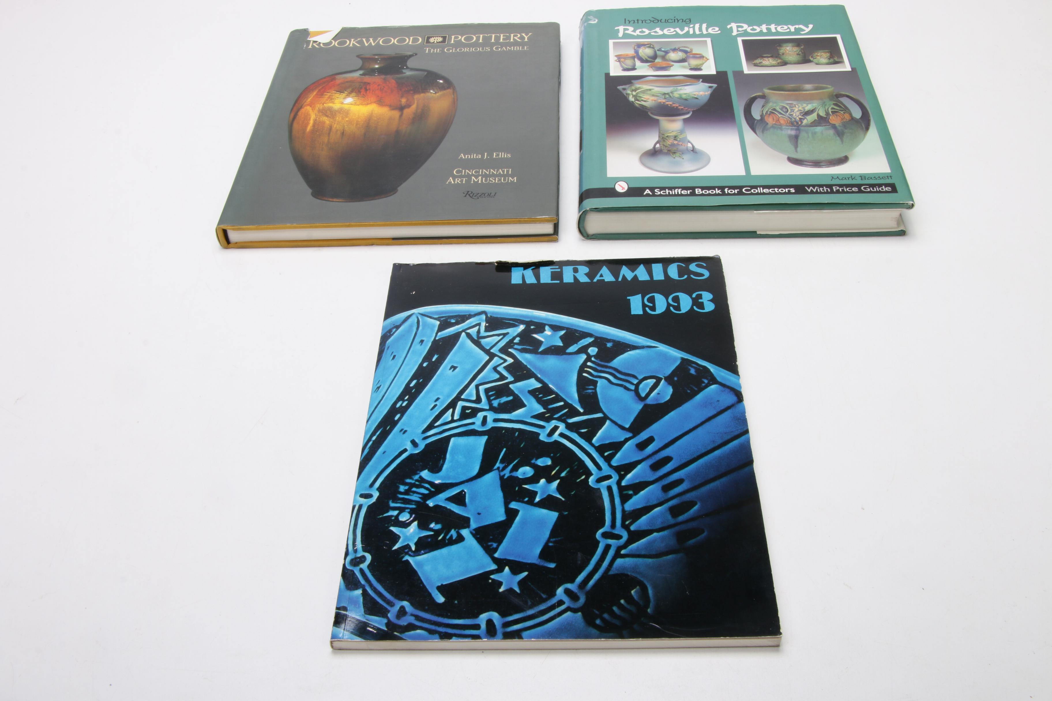 Collectible Ceramic and Pottery Books Including "American Art Pottery"
