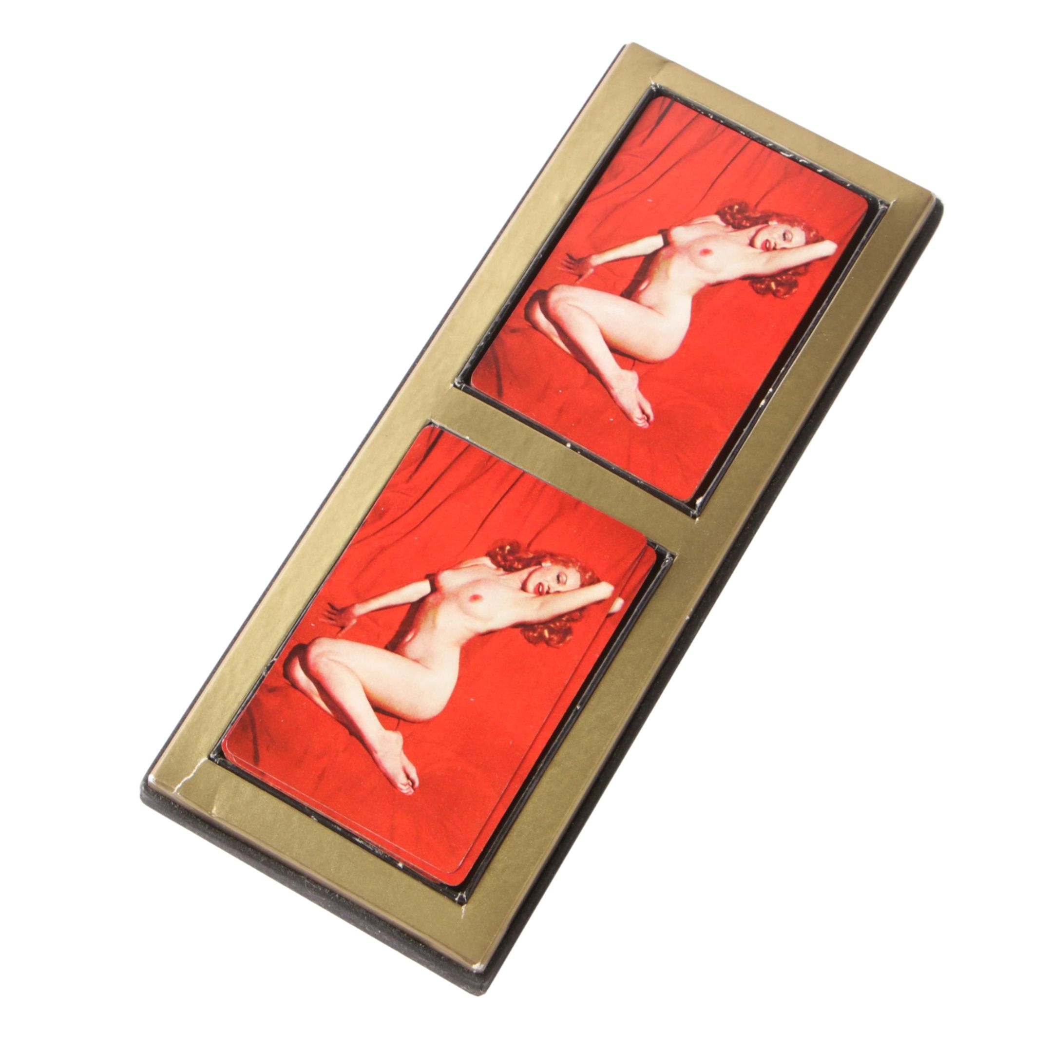 Marilyn Monroe Nude Playing Cards Two Deck Set by Tom Kelley Studios