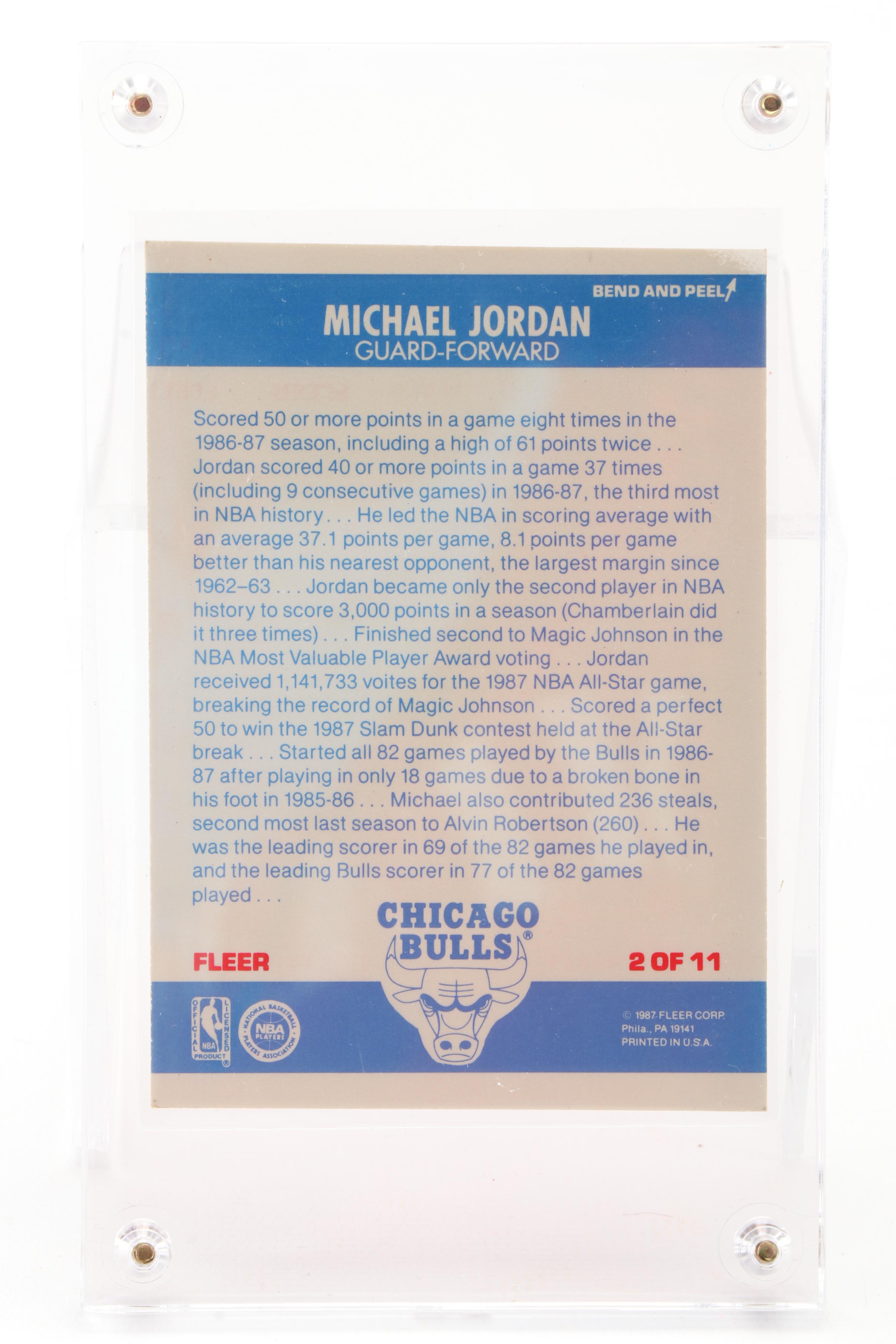 Michael Jordan 1980s and Early 1990s Cards