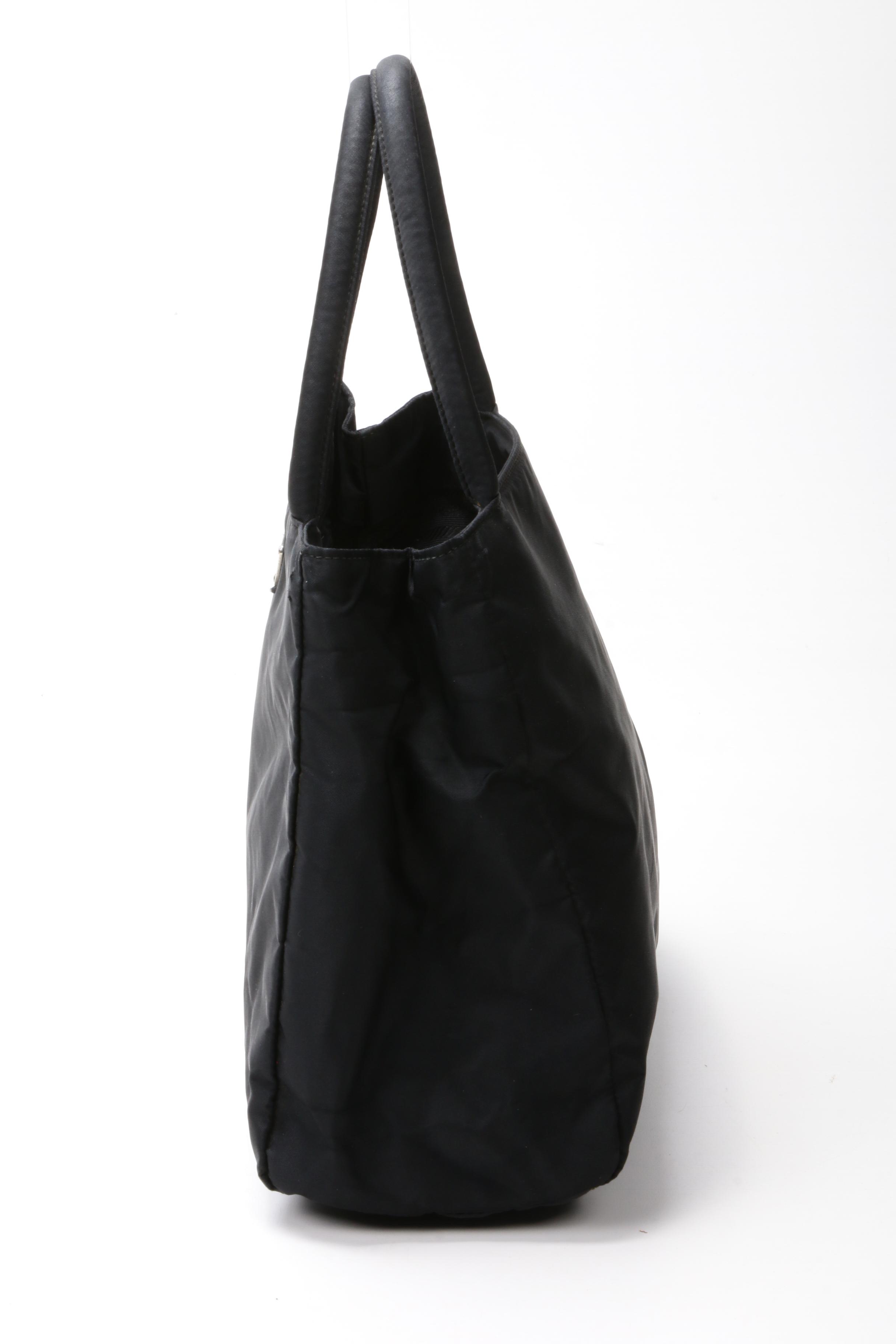 Prada Tote Bag in Black Tessuto Nylon