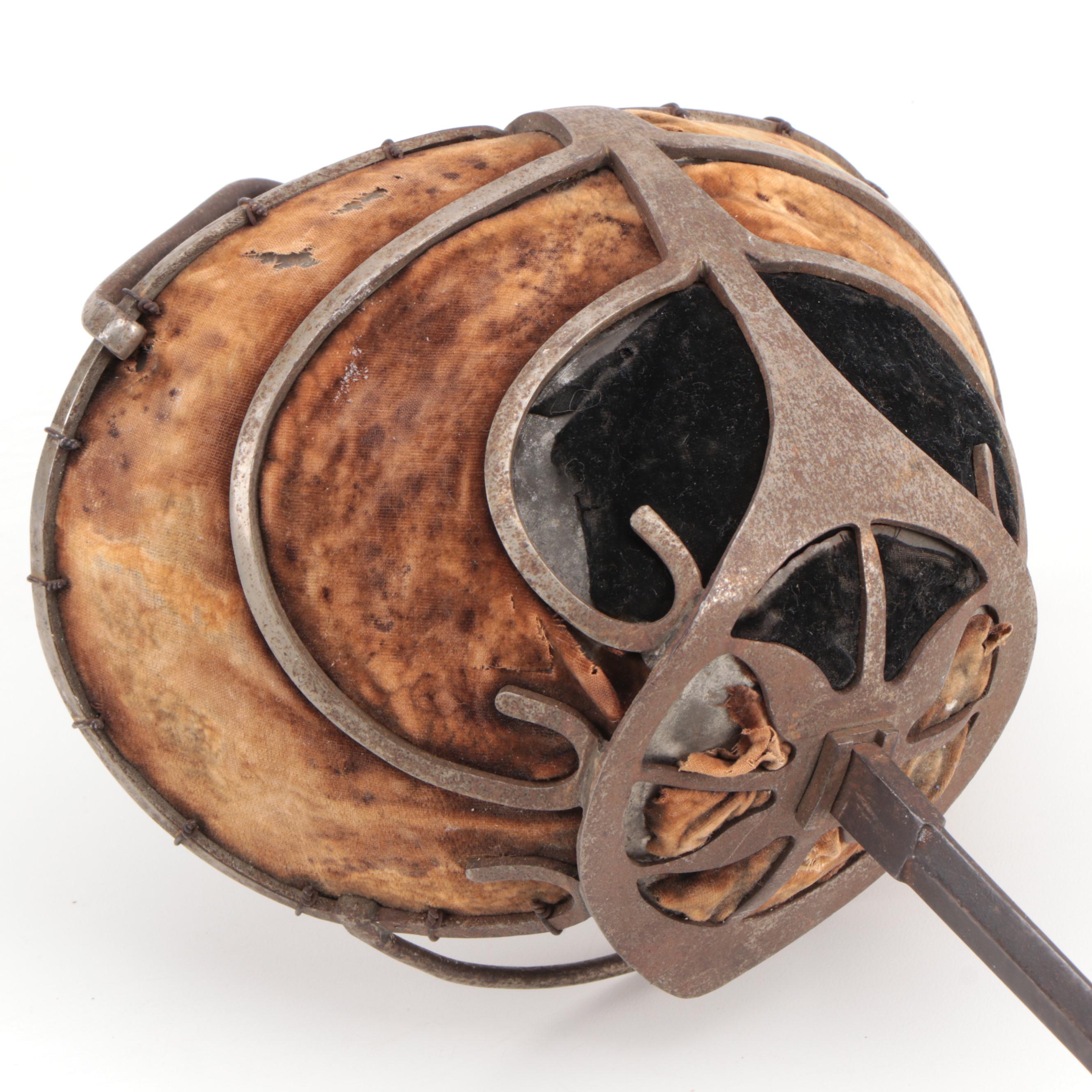 German Korbschläger Academic Fencing Swords, Late 19th Century