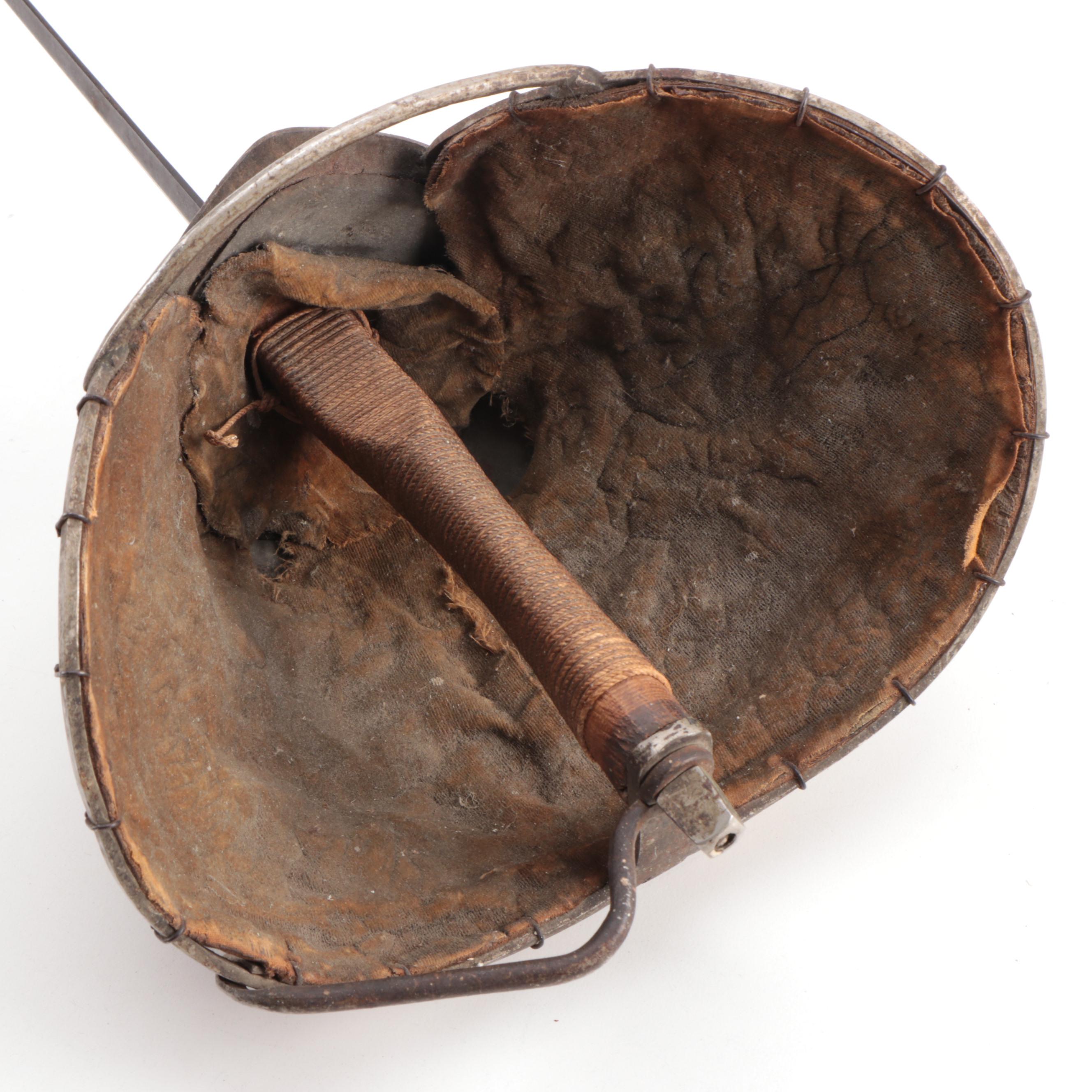 German Korbschläger Academic Fencing Swords, Late 19th Century