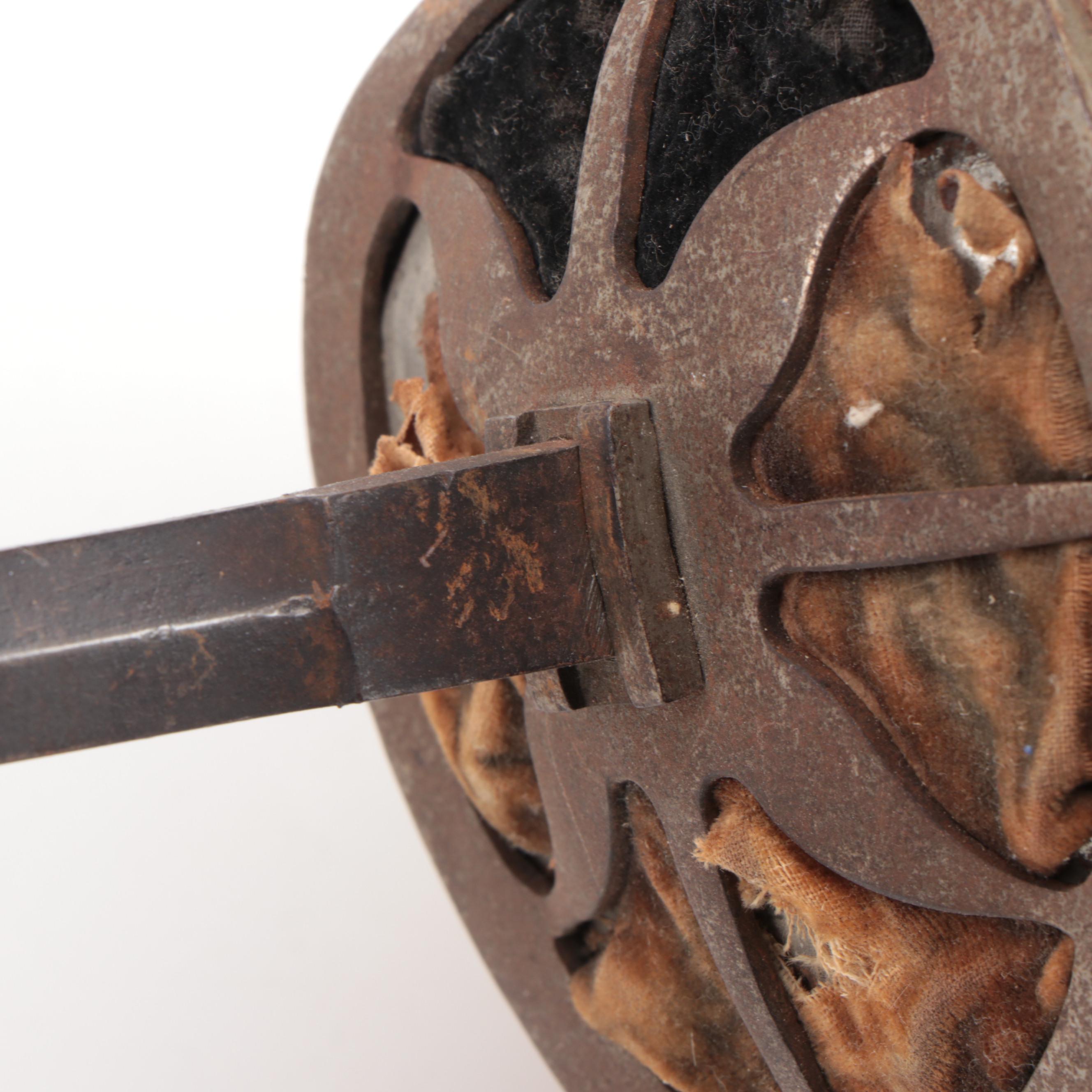 German Korbschläger Academic Fencing Swords, Late 19th Century