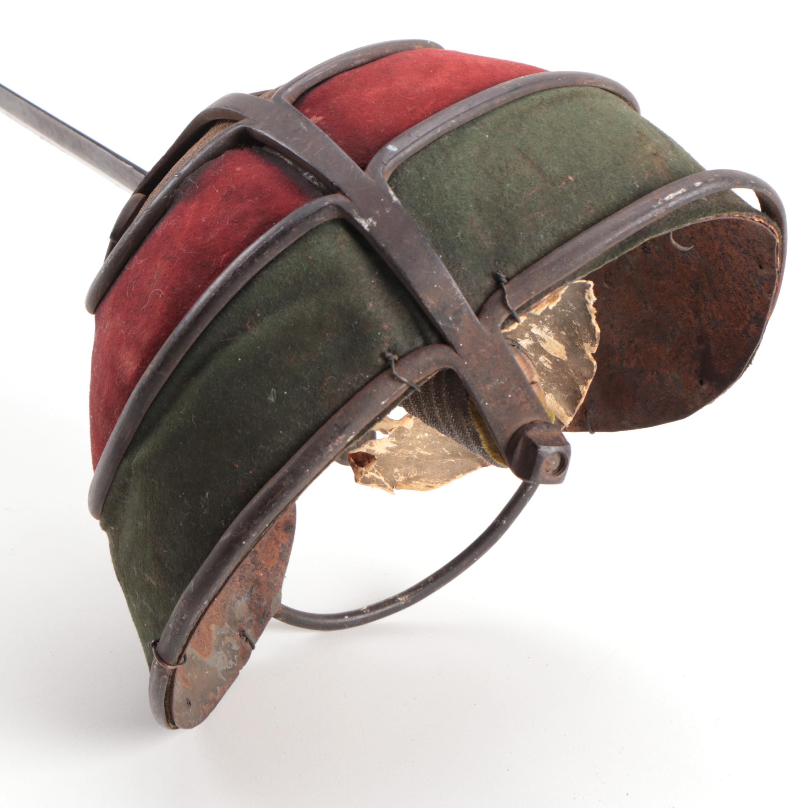 German Korbschläger Academic Fencing Swords, Late 19th Century