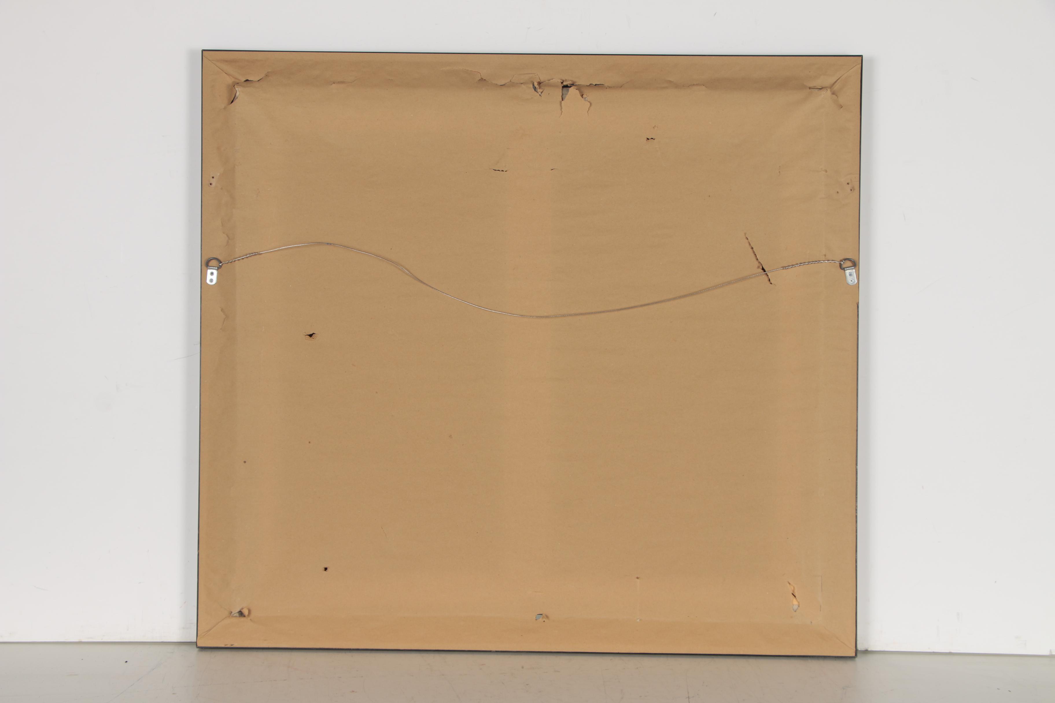 Herbert Barnett Monumental Oil Painting of Stone Bridge