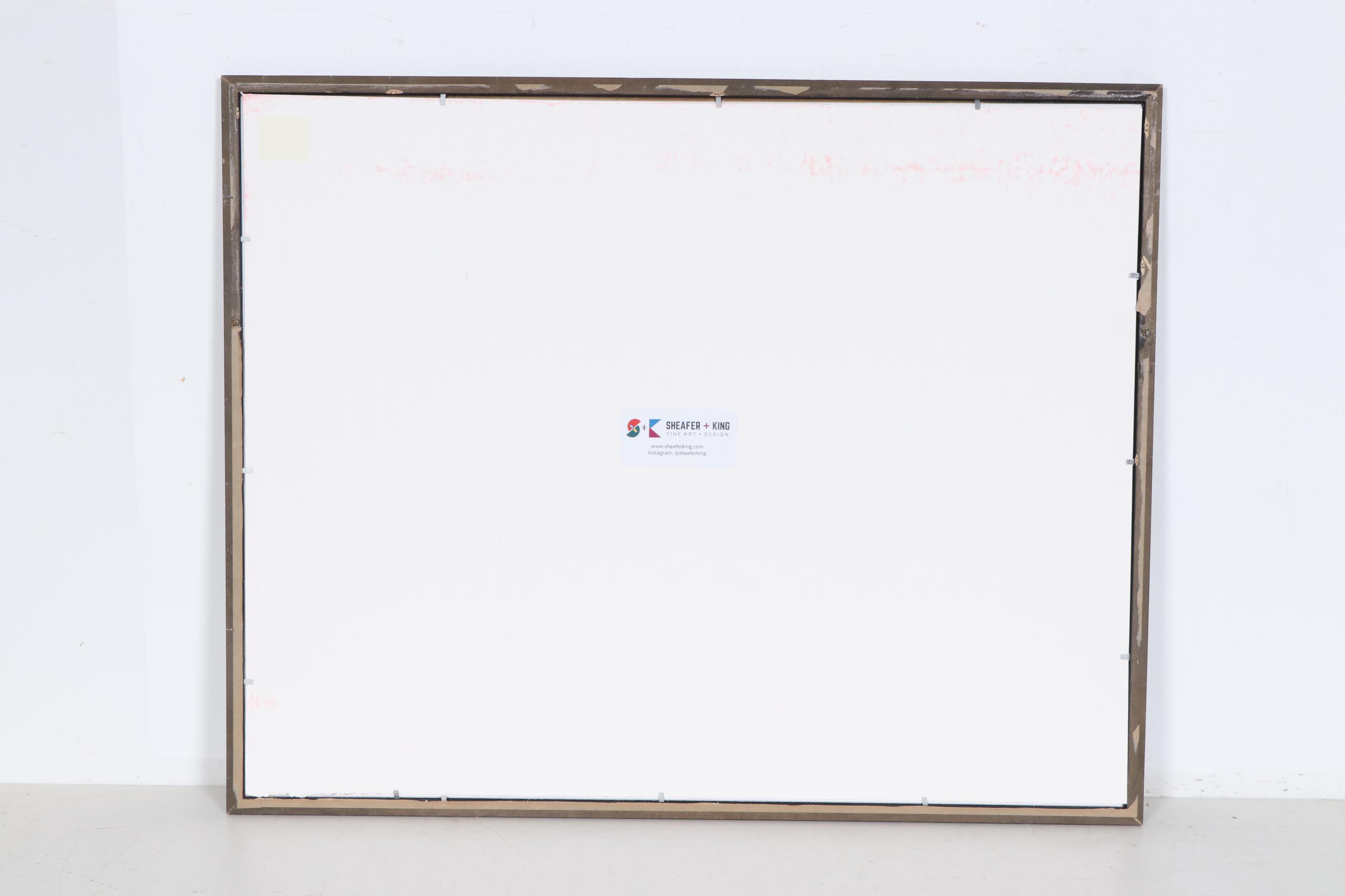 Wong Moo-Chew Aquatint Etching "Movement, Illustration 3", Late 20th Century