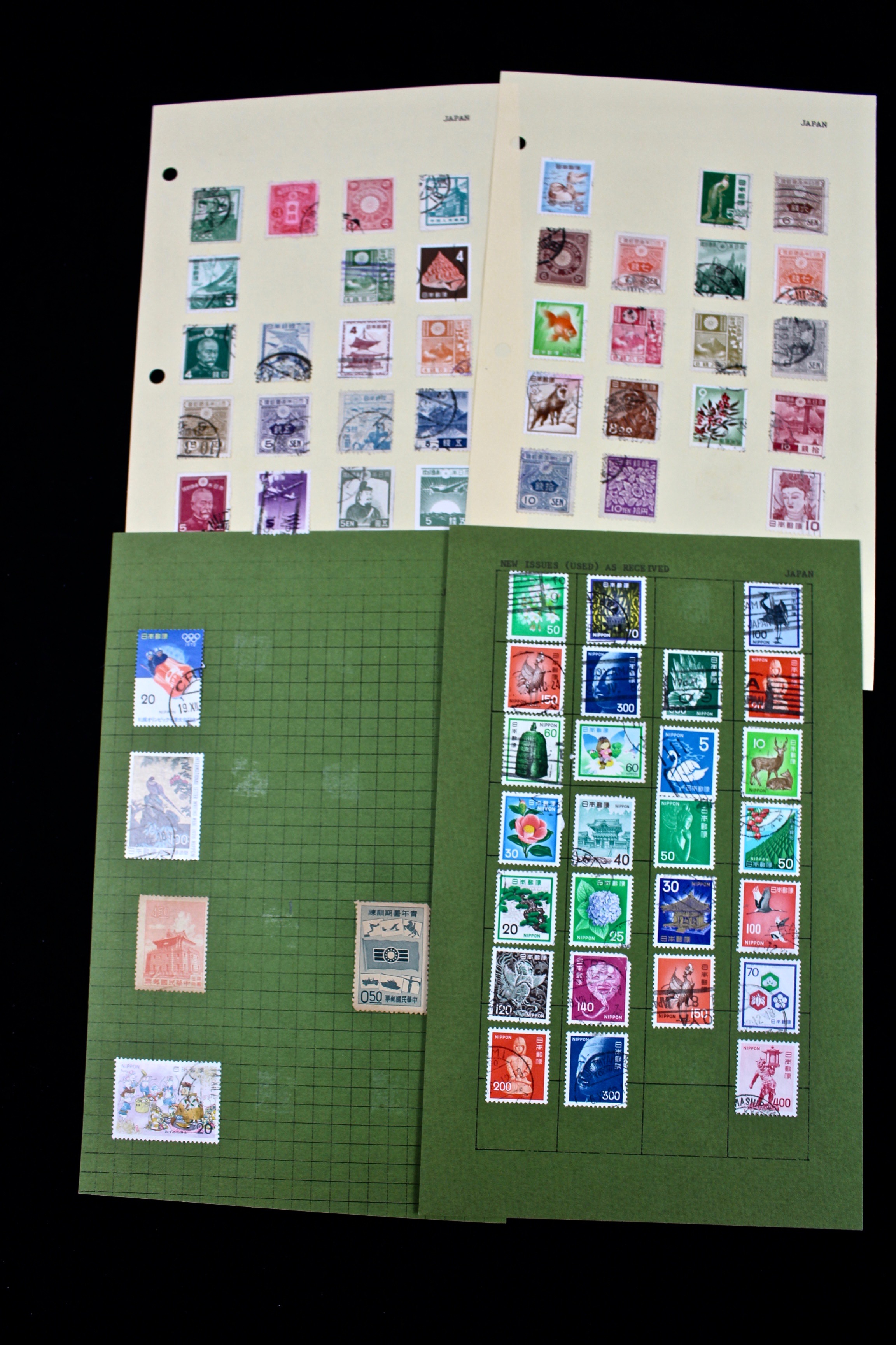 Large Foreign Postage Stamp Collection
