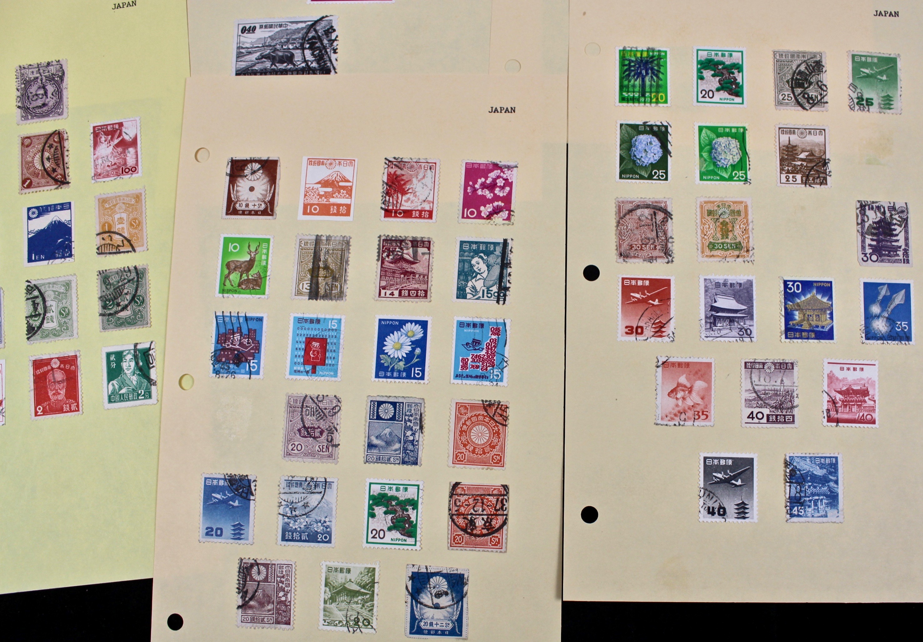 Large Foreign Postage Stamp Collection