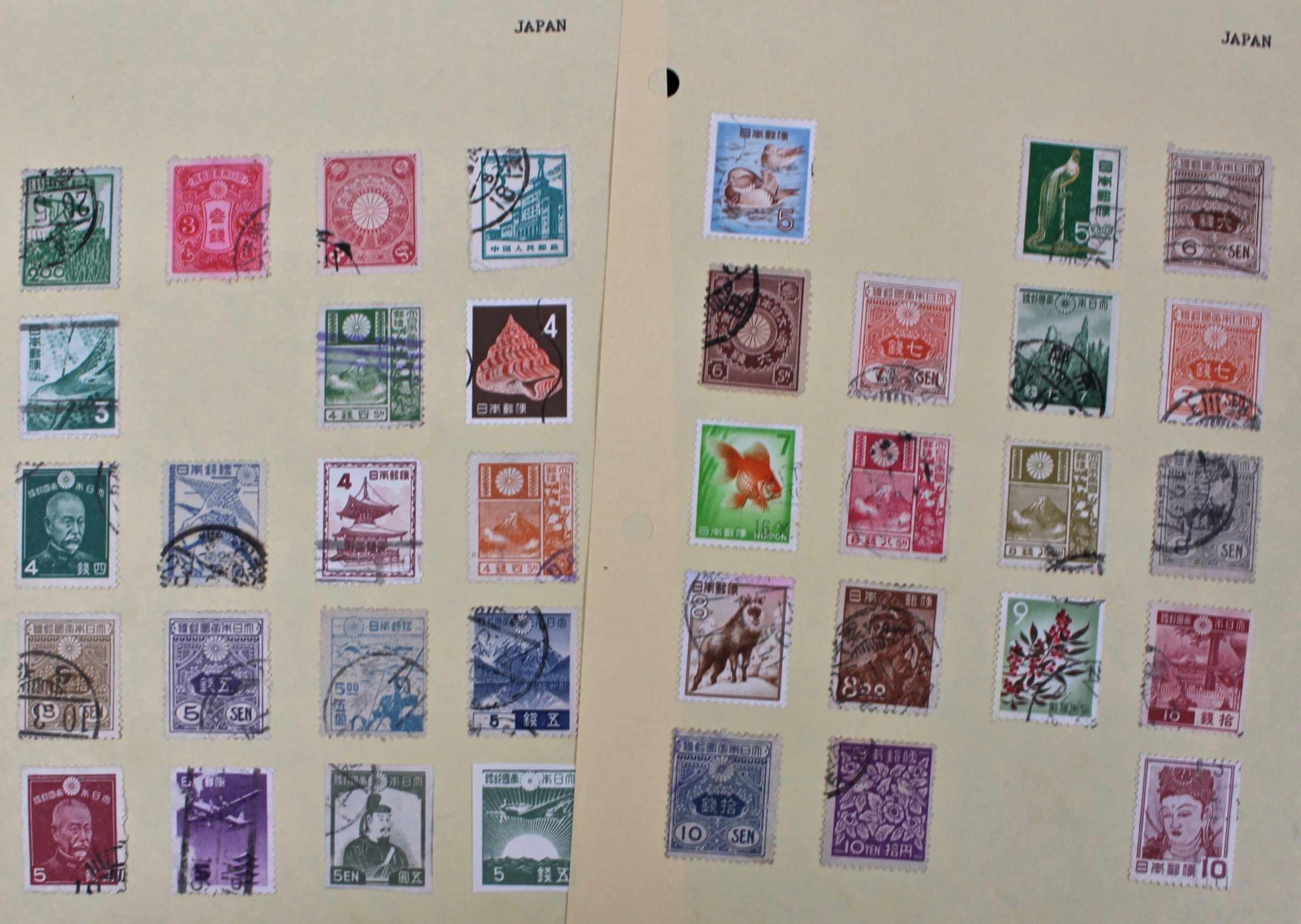 Large Foreign Postage Stamp Collection