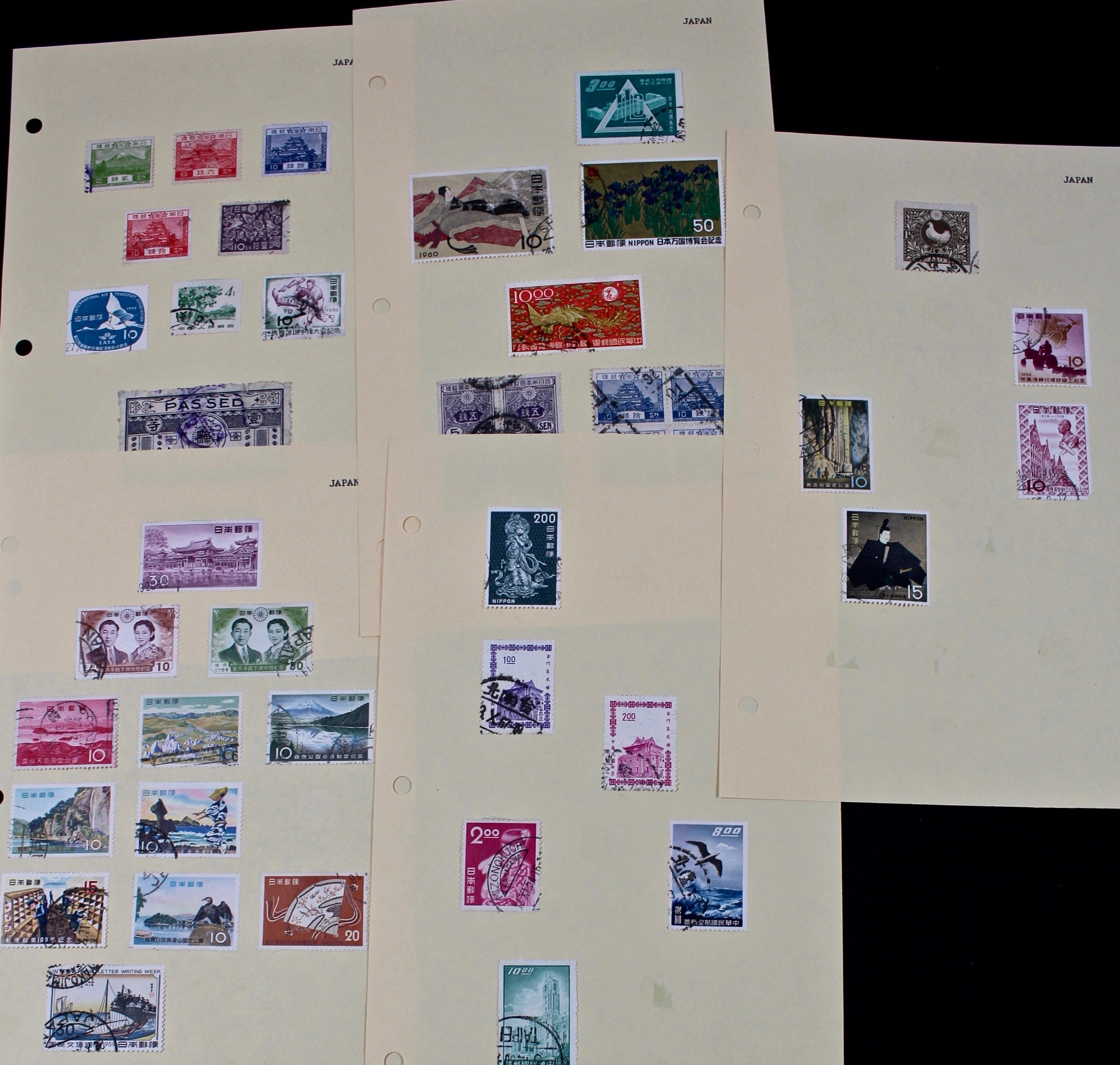 Large Foreign Postage Stamp Collection