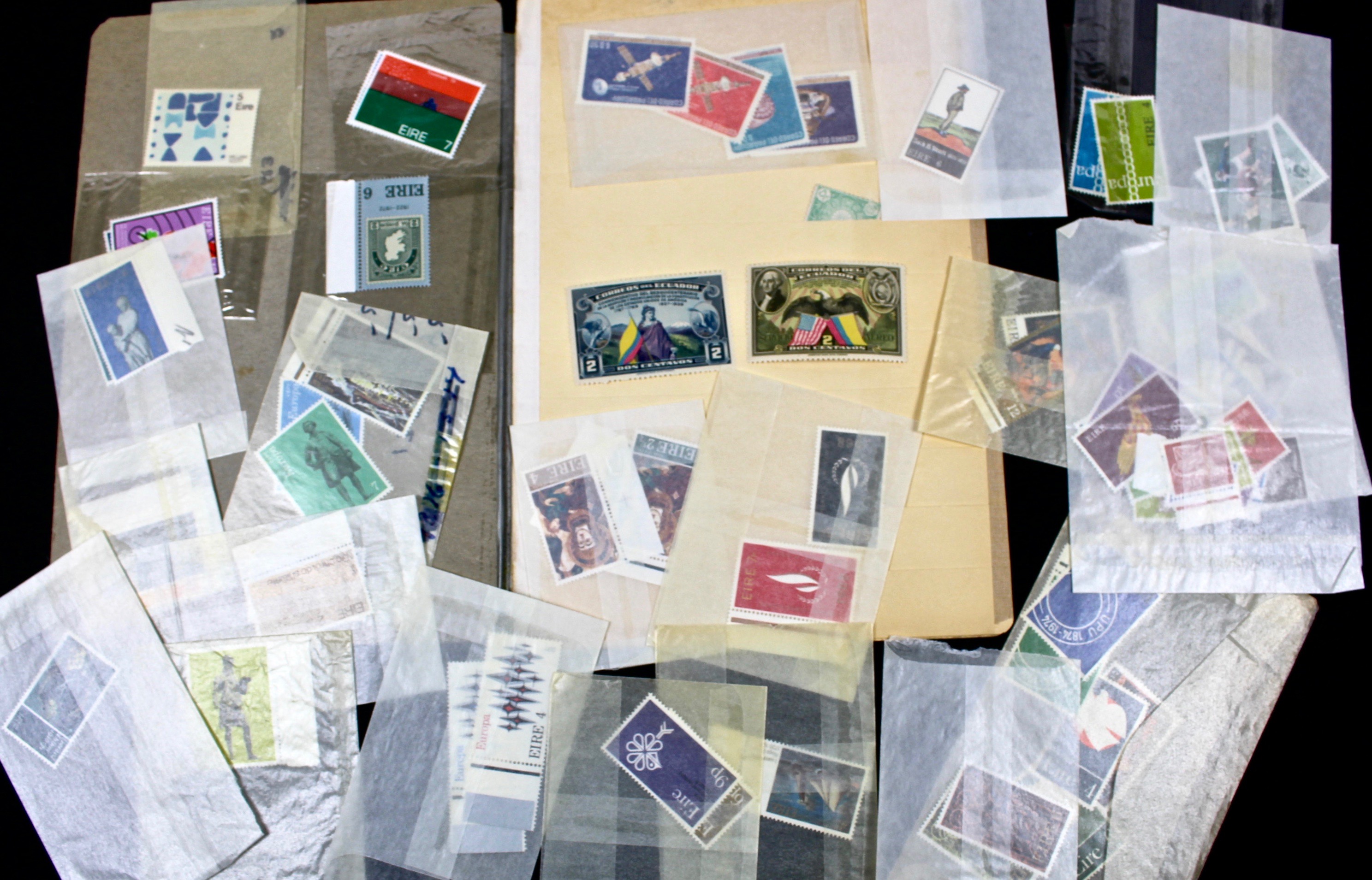 Large Foreign Postage Stamp Collection