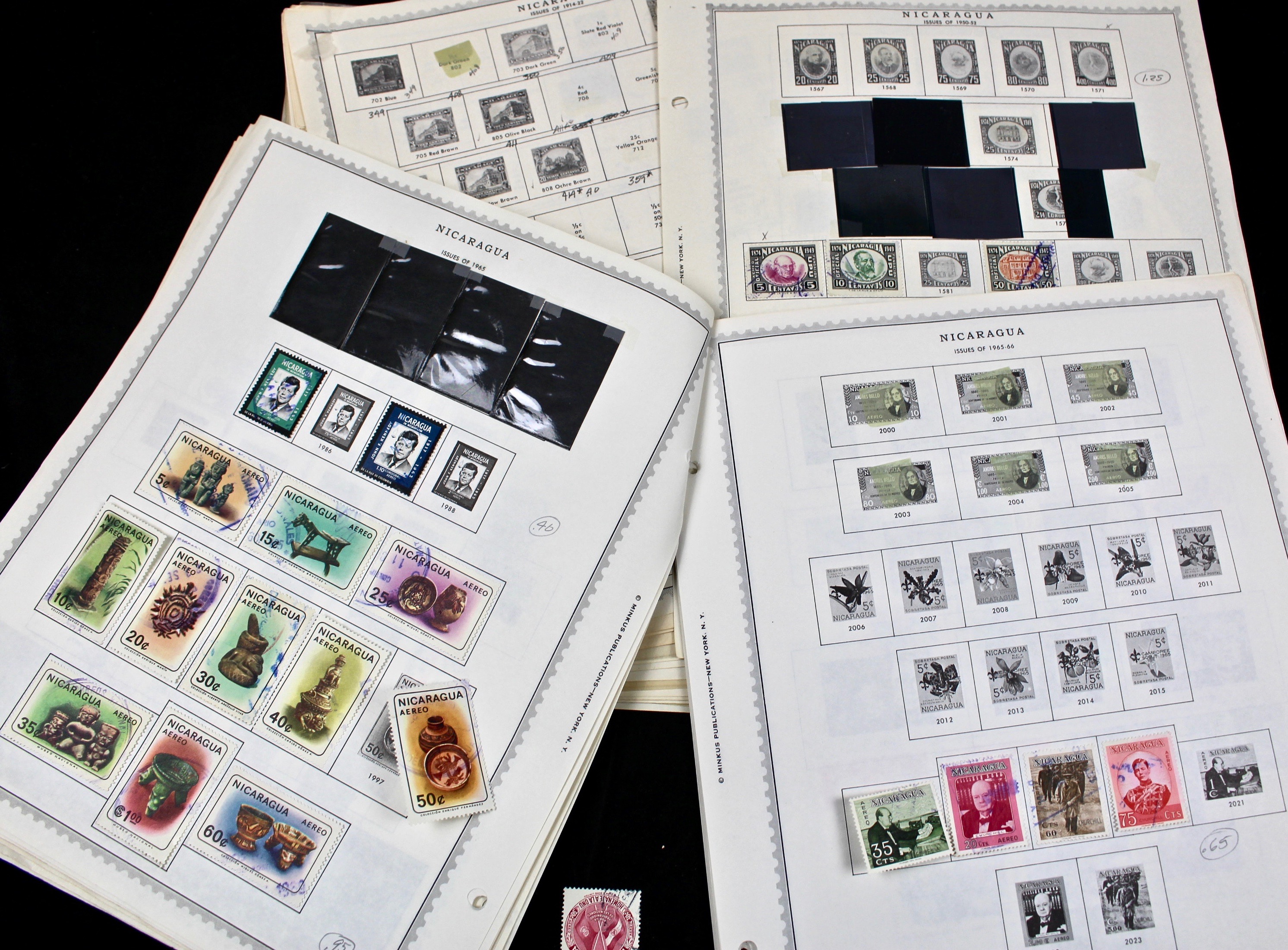 Large Foreign Postage Stamp Collection