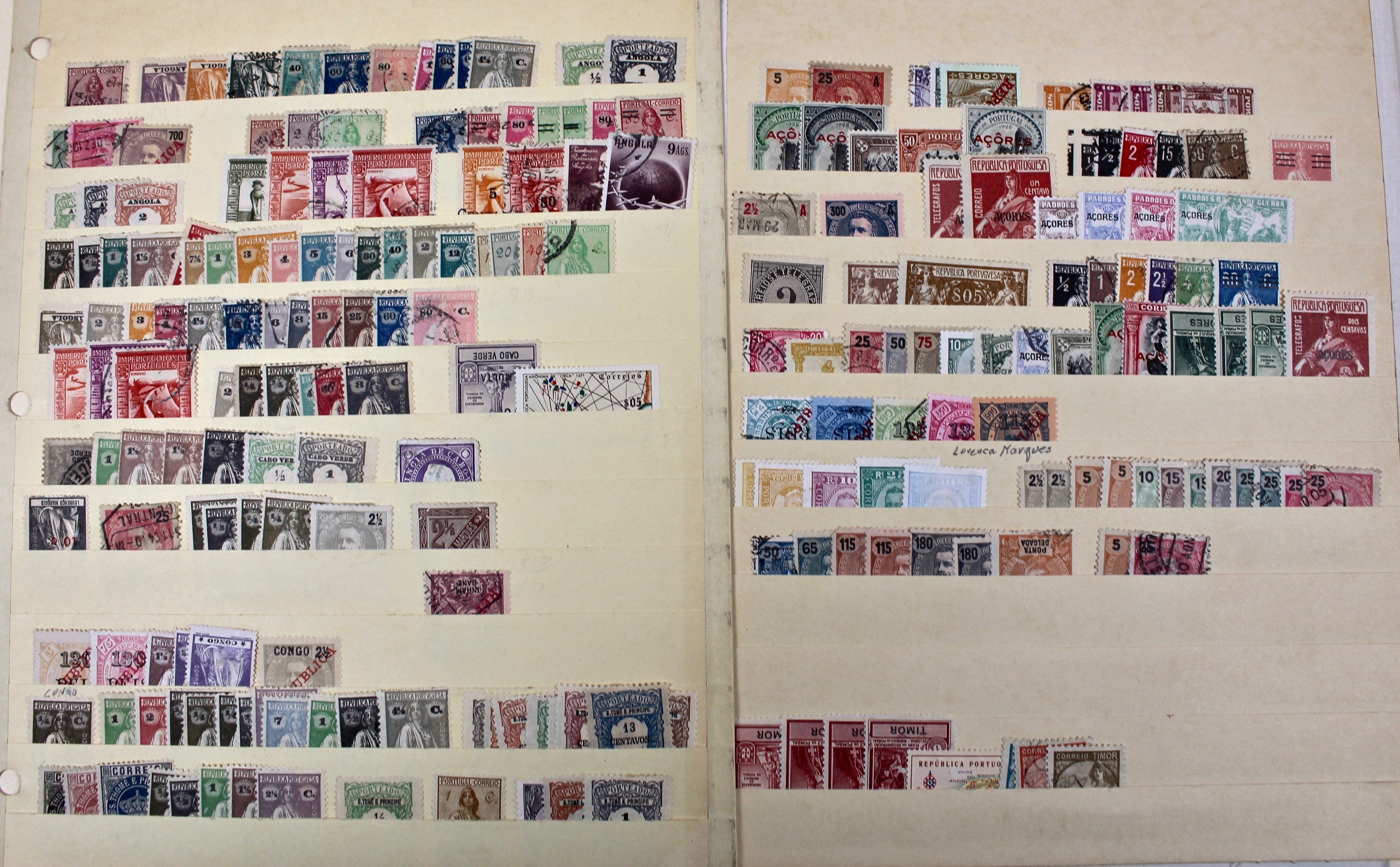 Large Foreign Postage Stamp Collection