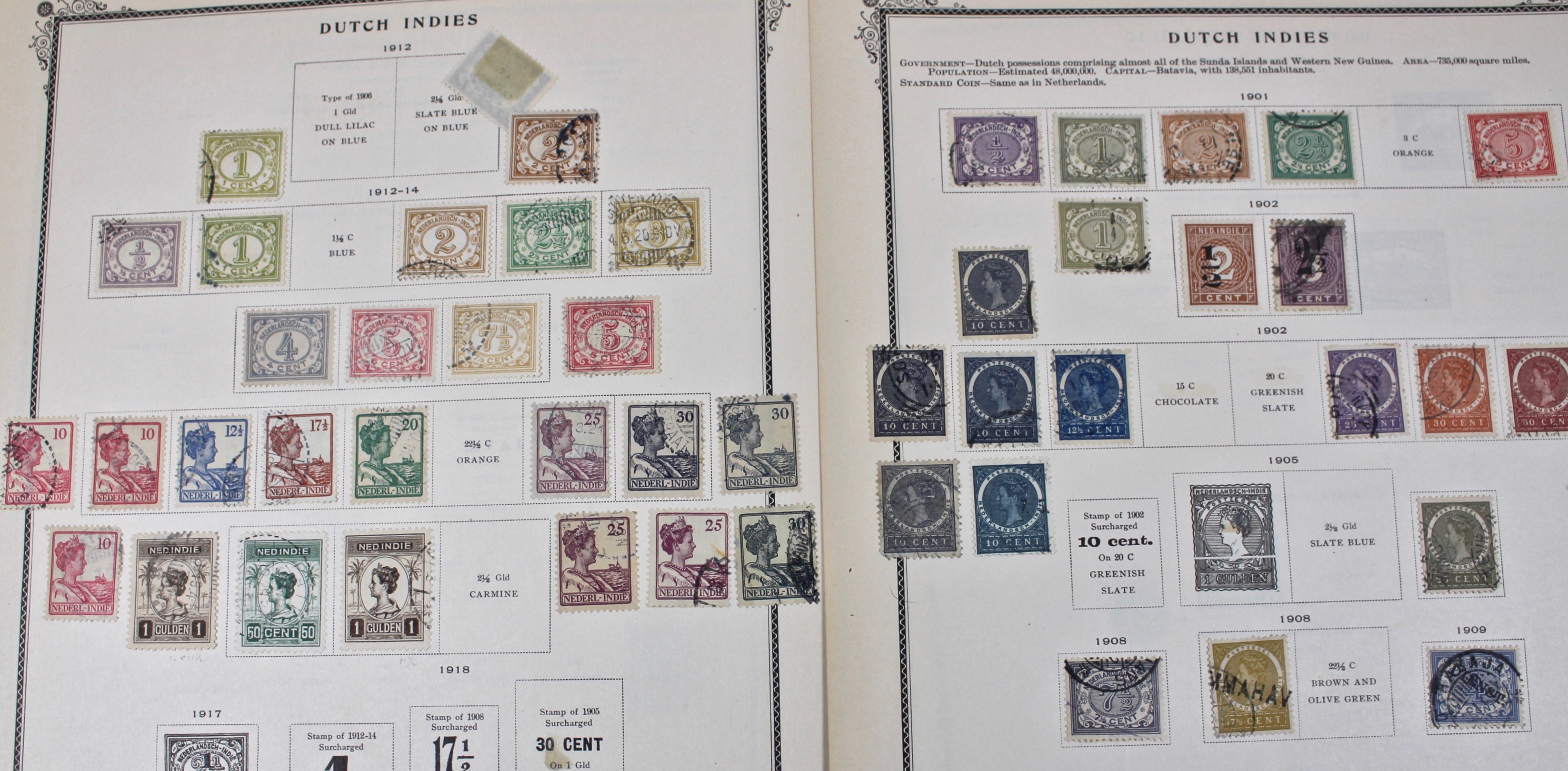 Large Foreign Postage Stamp Collection