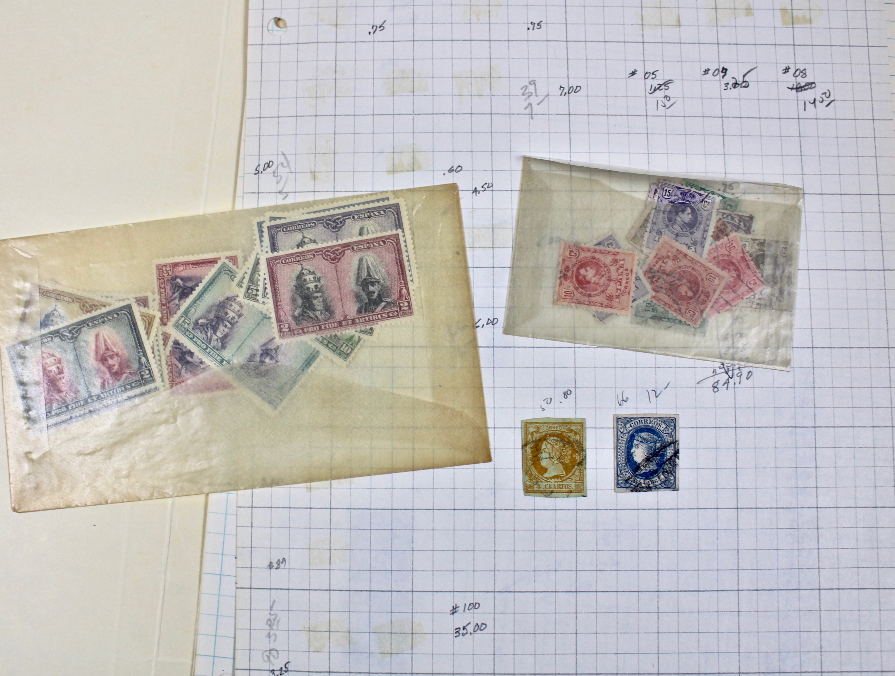 Large Foreign Postage Stamp Collection