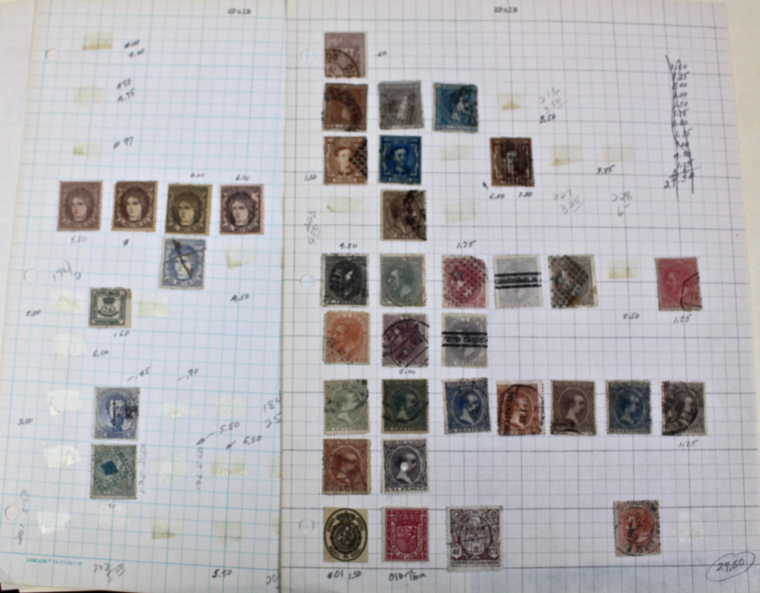 Large Foreign Postage Stamp Collection