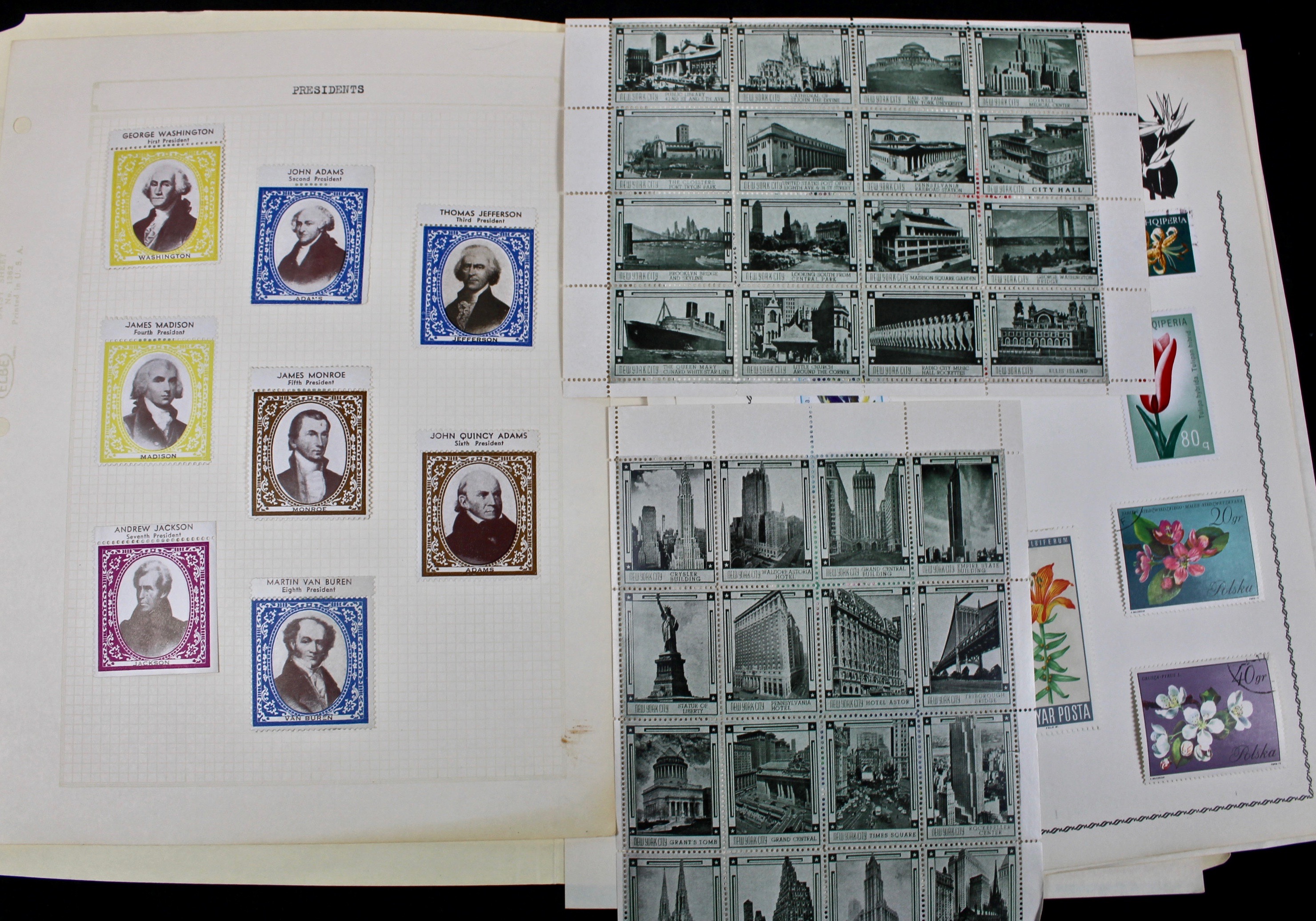 Large Foreign Postage Stamp Collection