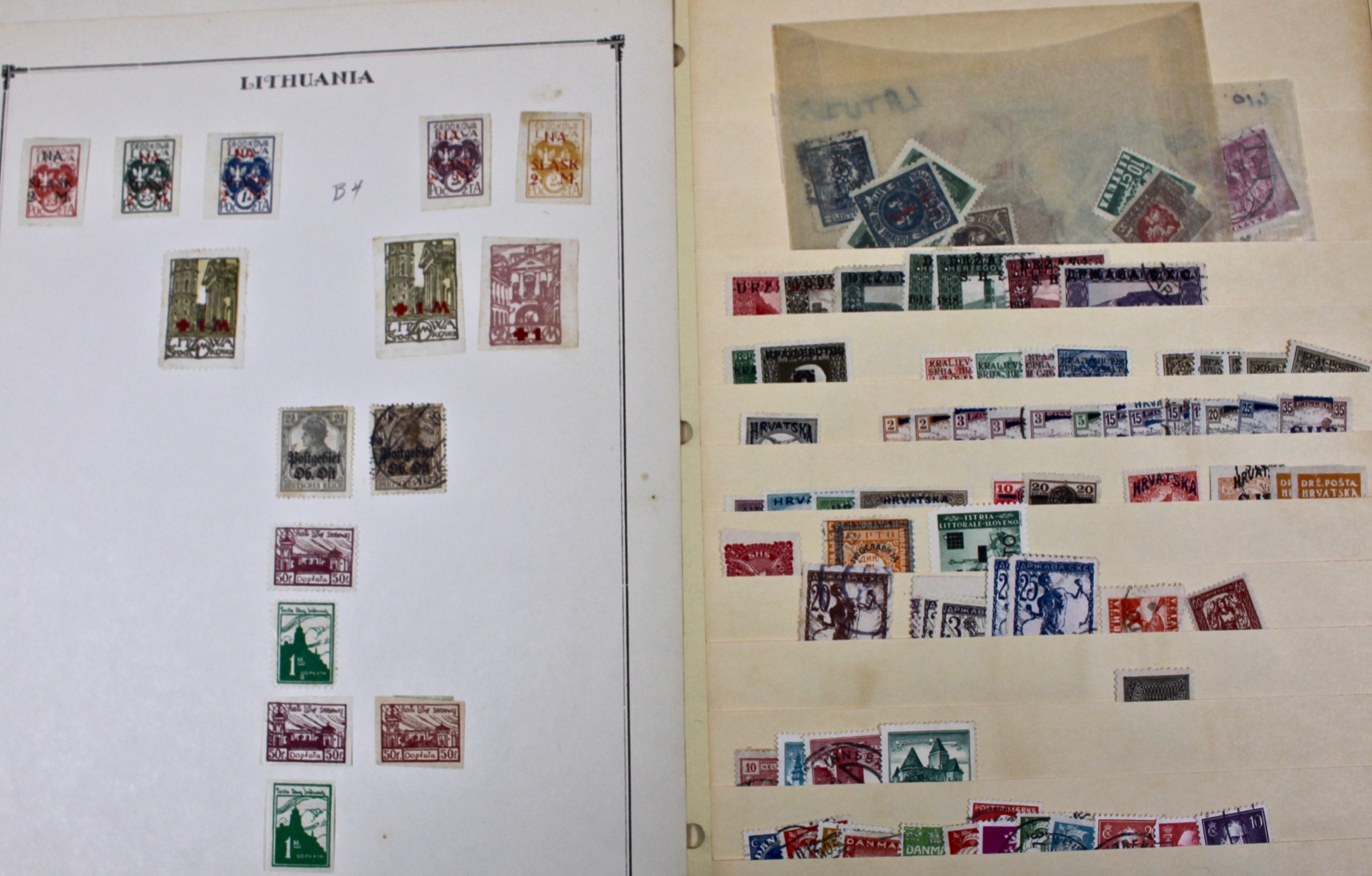 Large Foreign Postage Stamp Collection