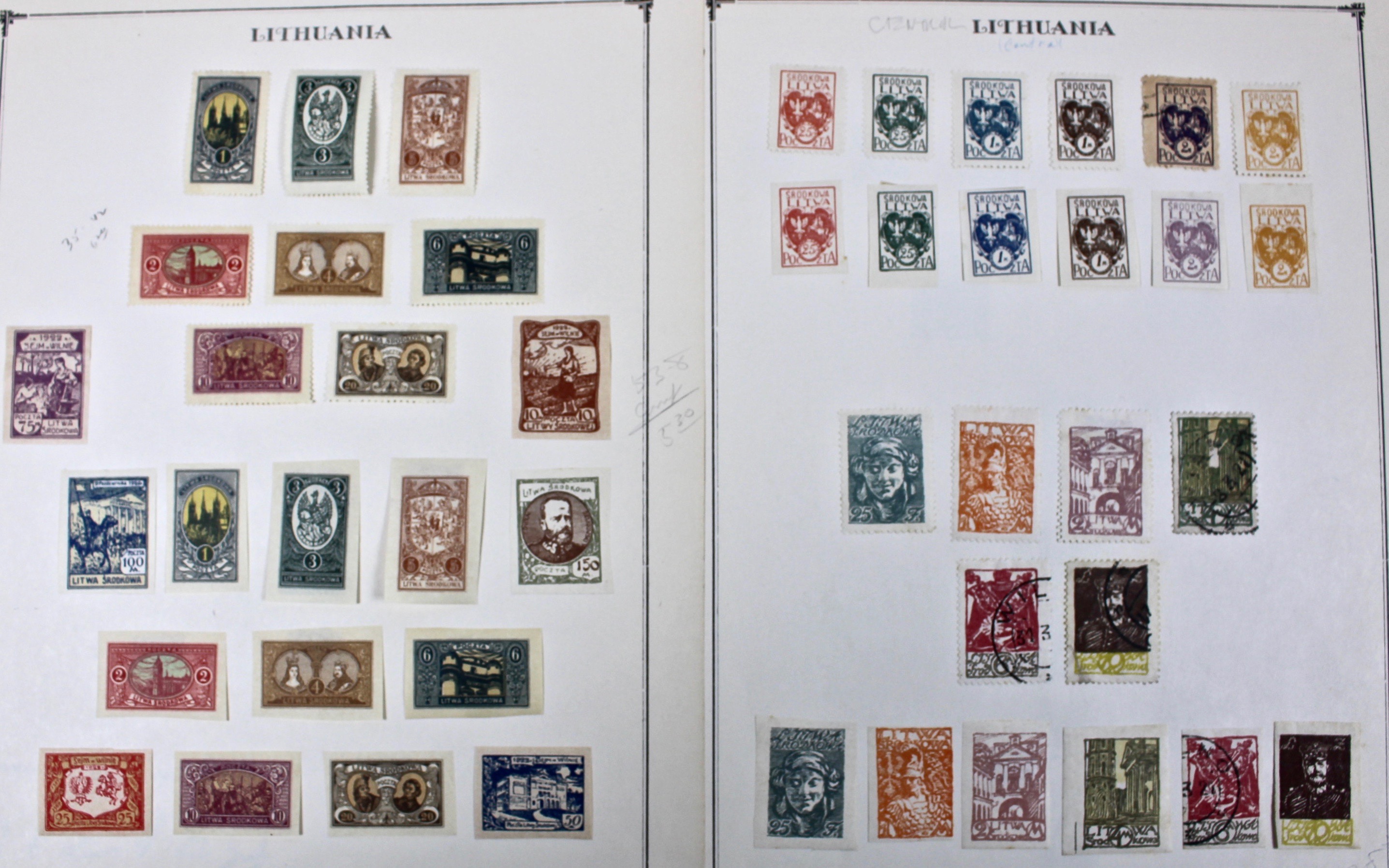 Large Foreign Postage Stamp Collection