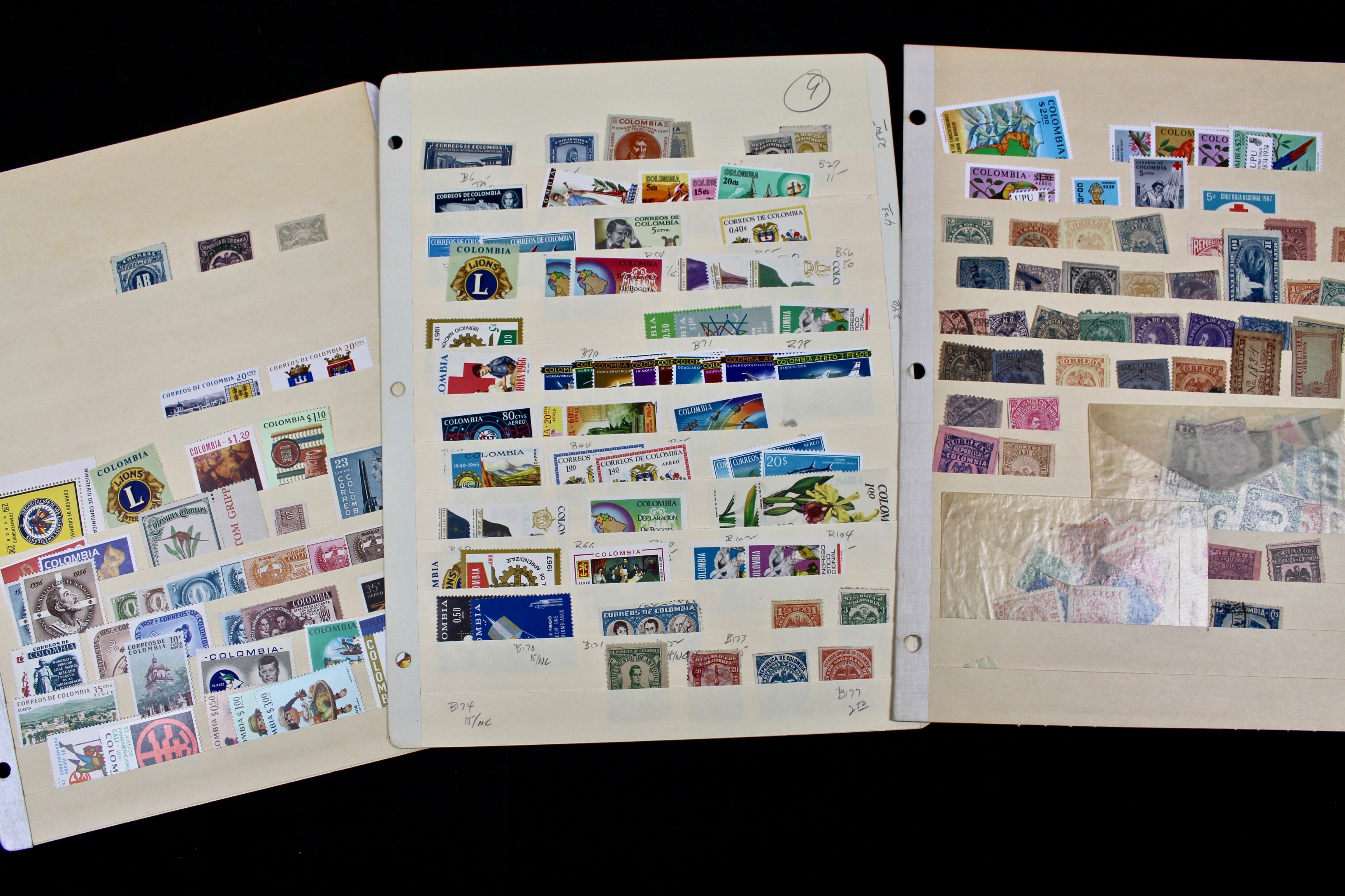 Large Foreign Postage Stamp Collection