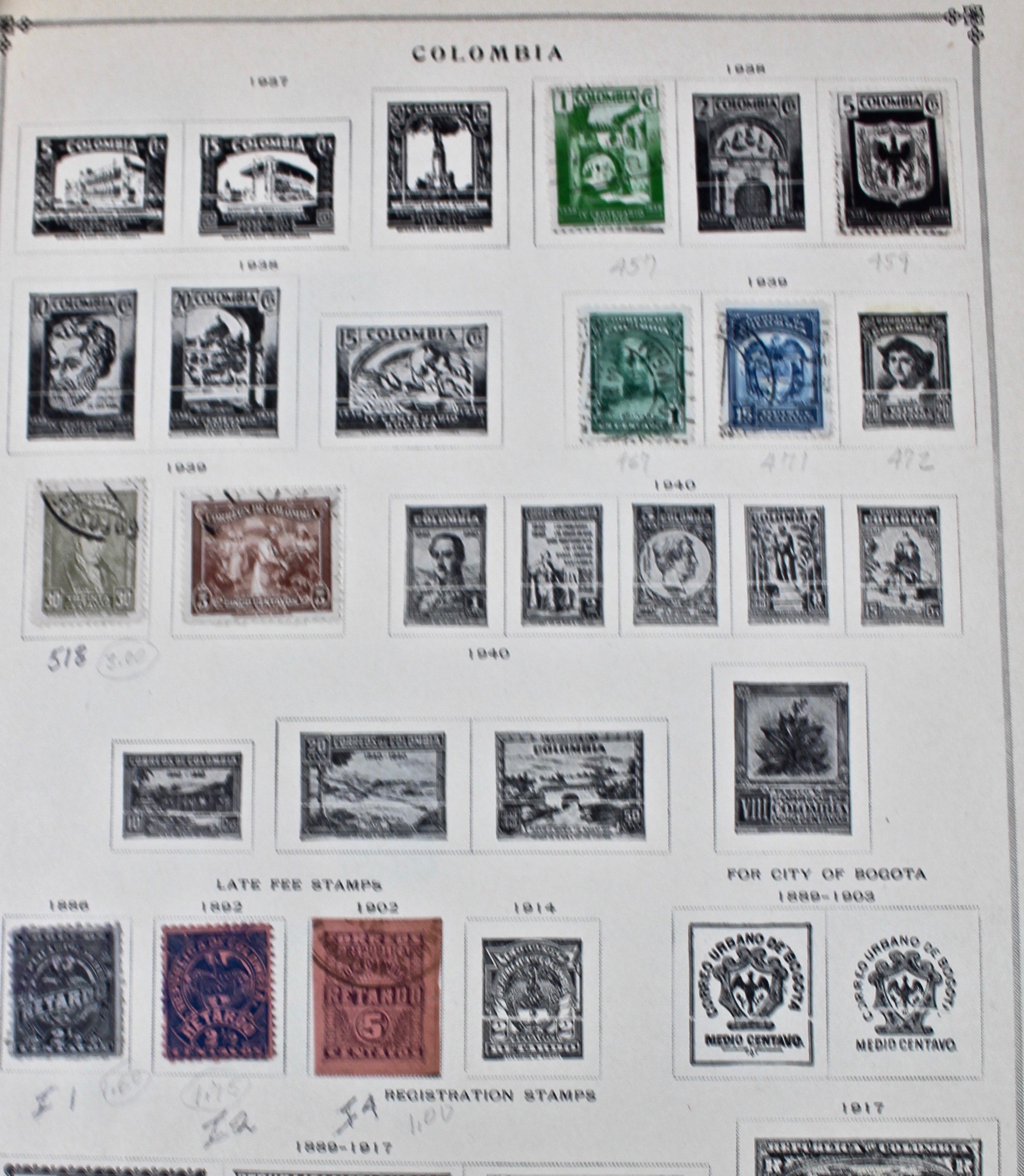 Large Foreign Postage Stamp Collection