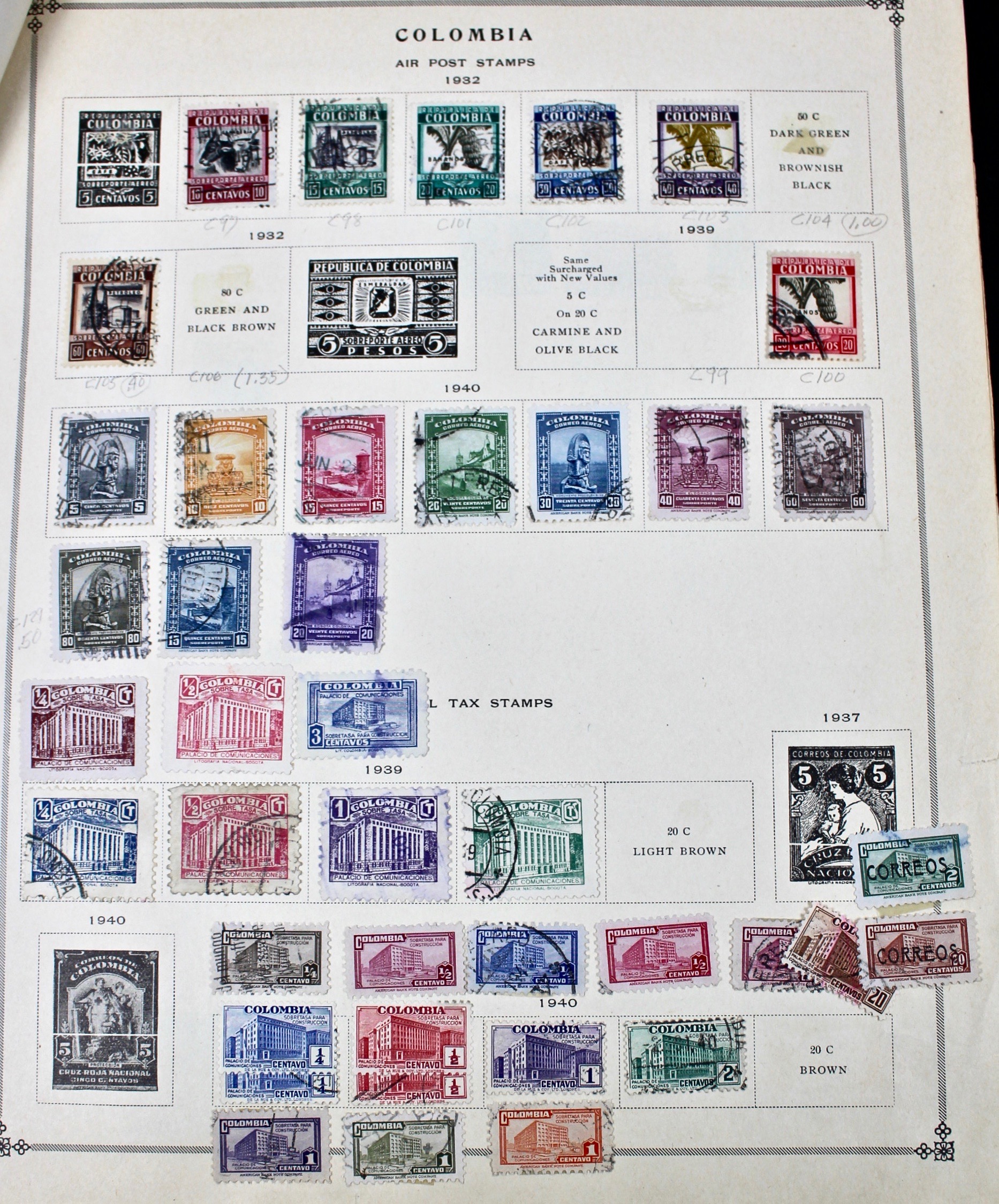 Large Foreign Postage Stamp Collection