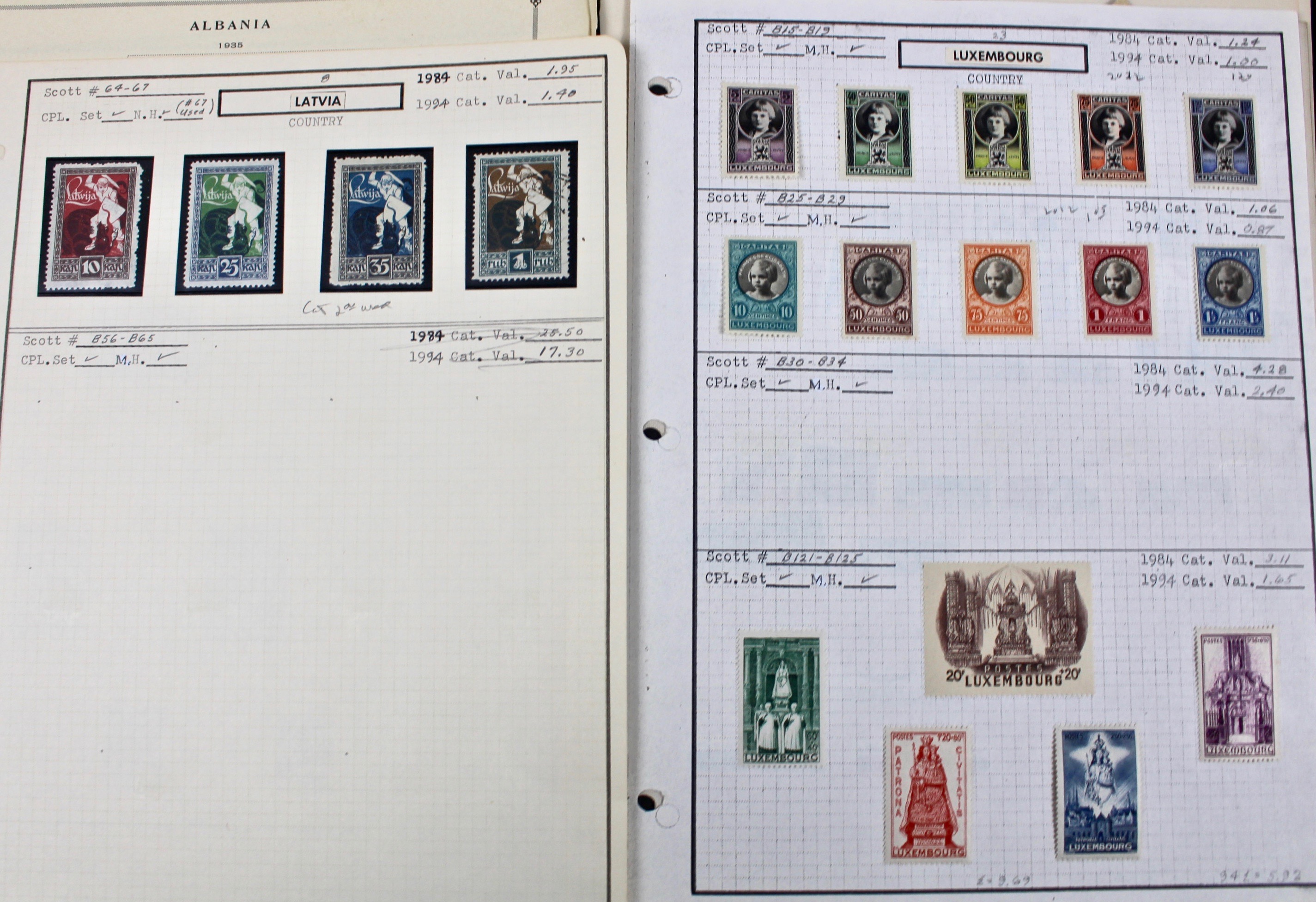 Large Foreign Postage Stamp Collection