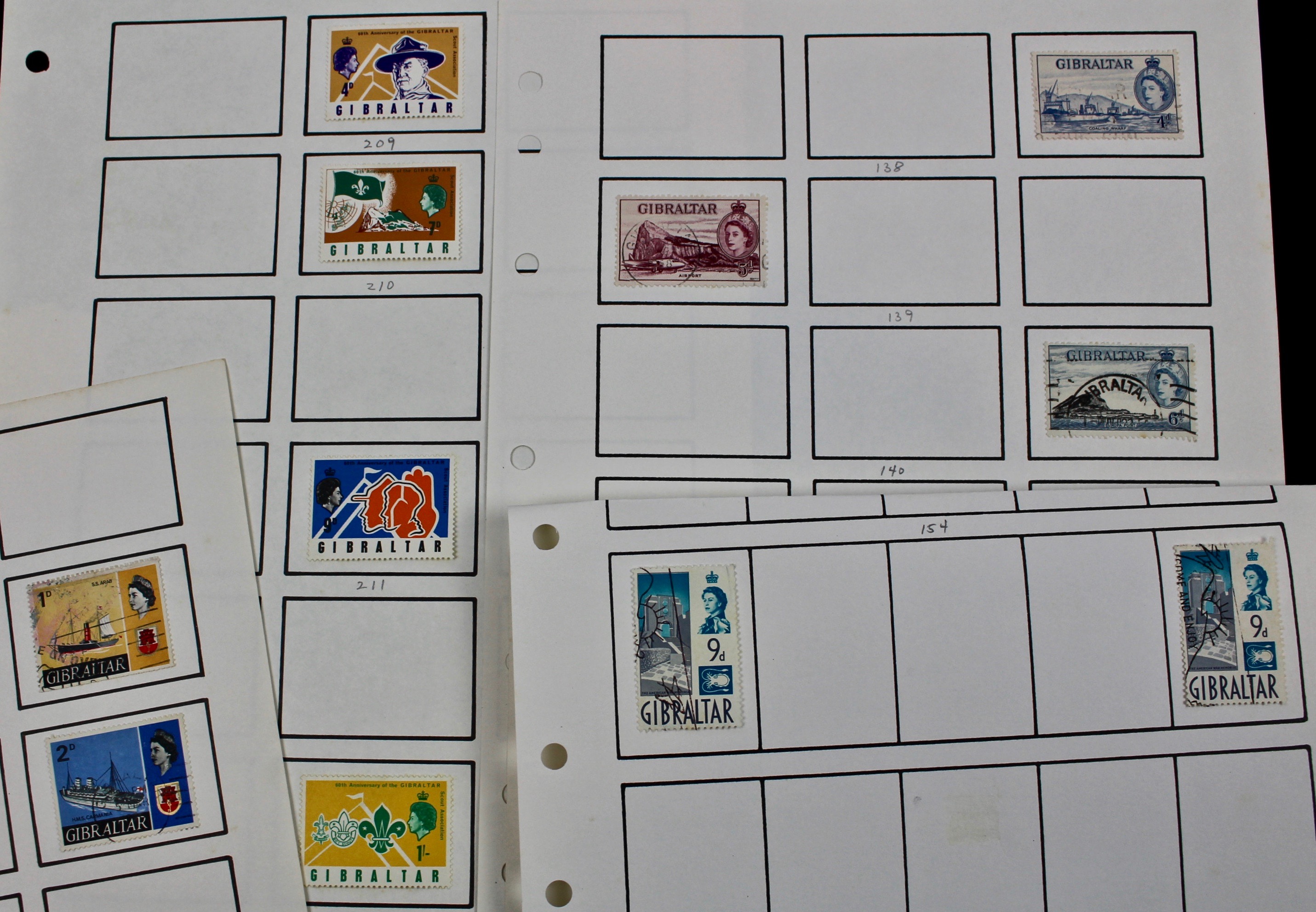 Large Foreign Postage Stamp Collection