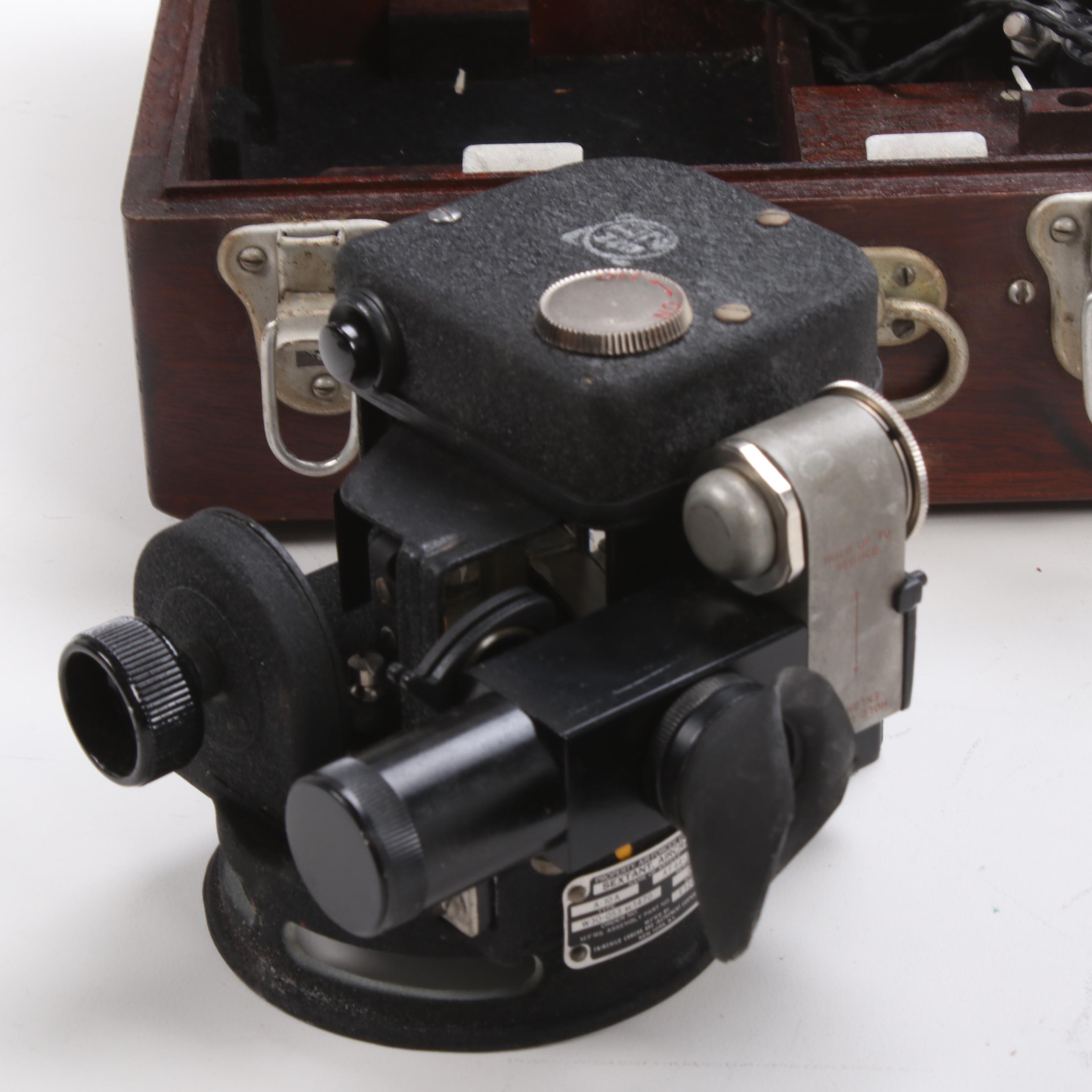 Fairchild A-10 Sextant with Case and Spencer Microscope