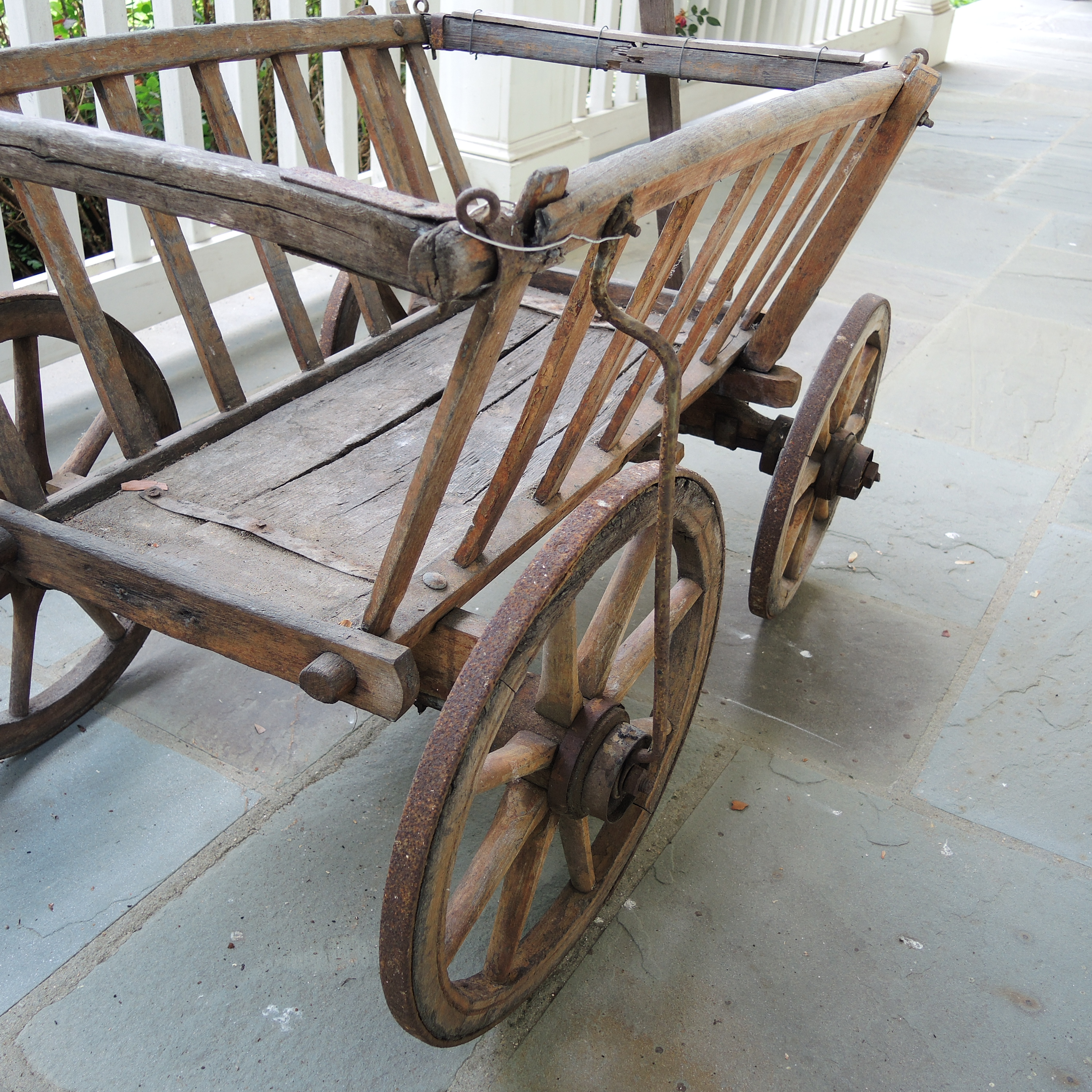 Wooden Goat Cart, Early 20th Century