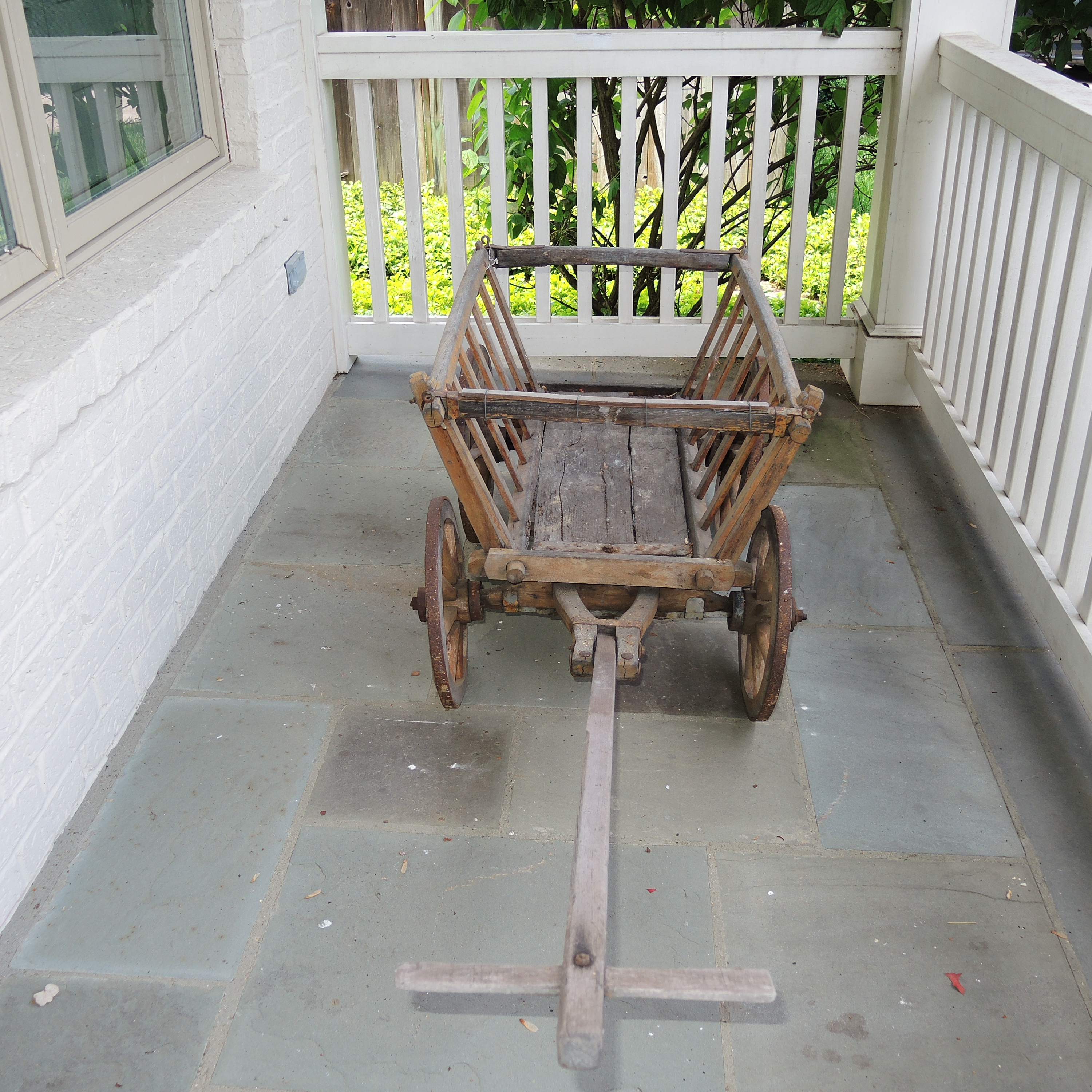 Wooden Goat Cart, Early 20th Century