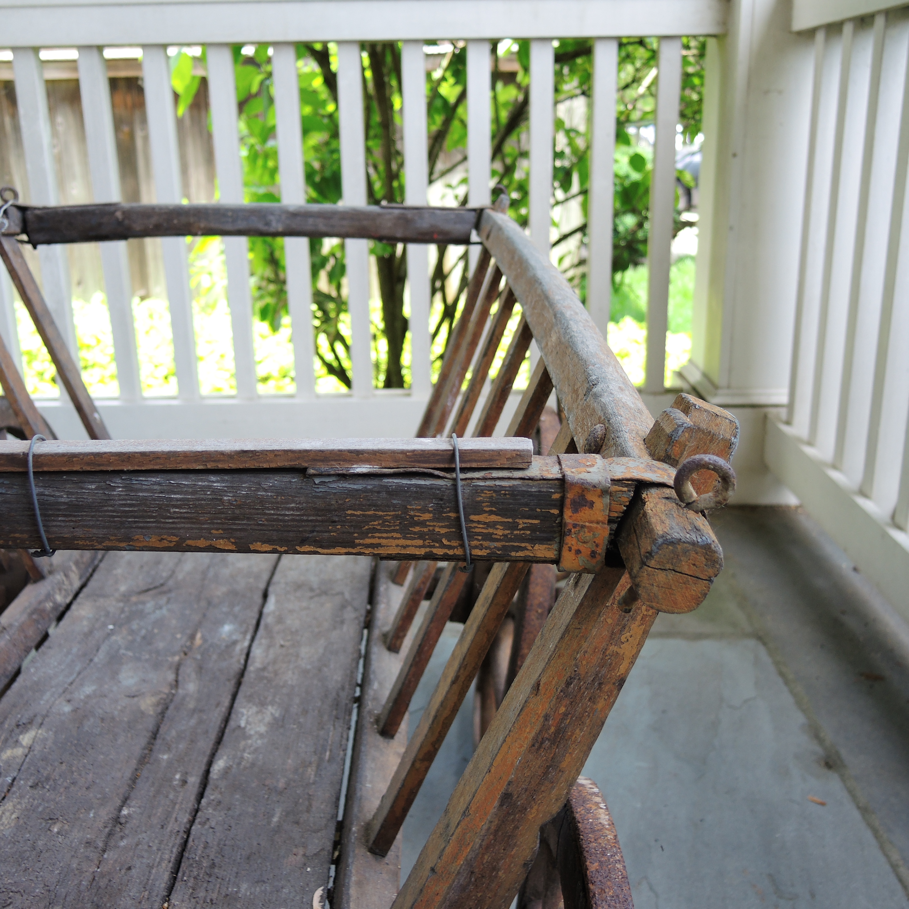 Wooden Goat Cart, Early 20th Century