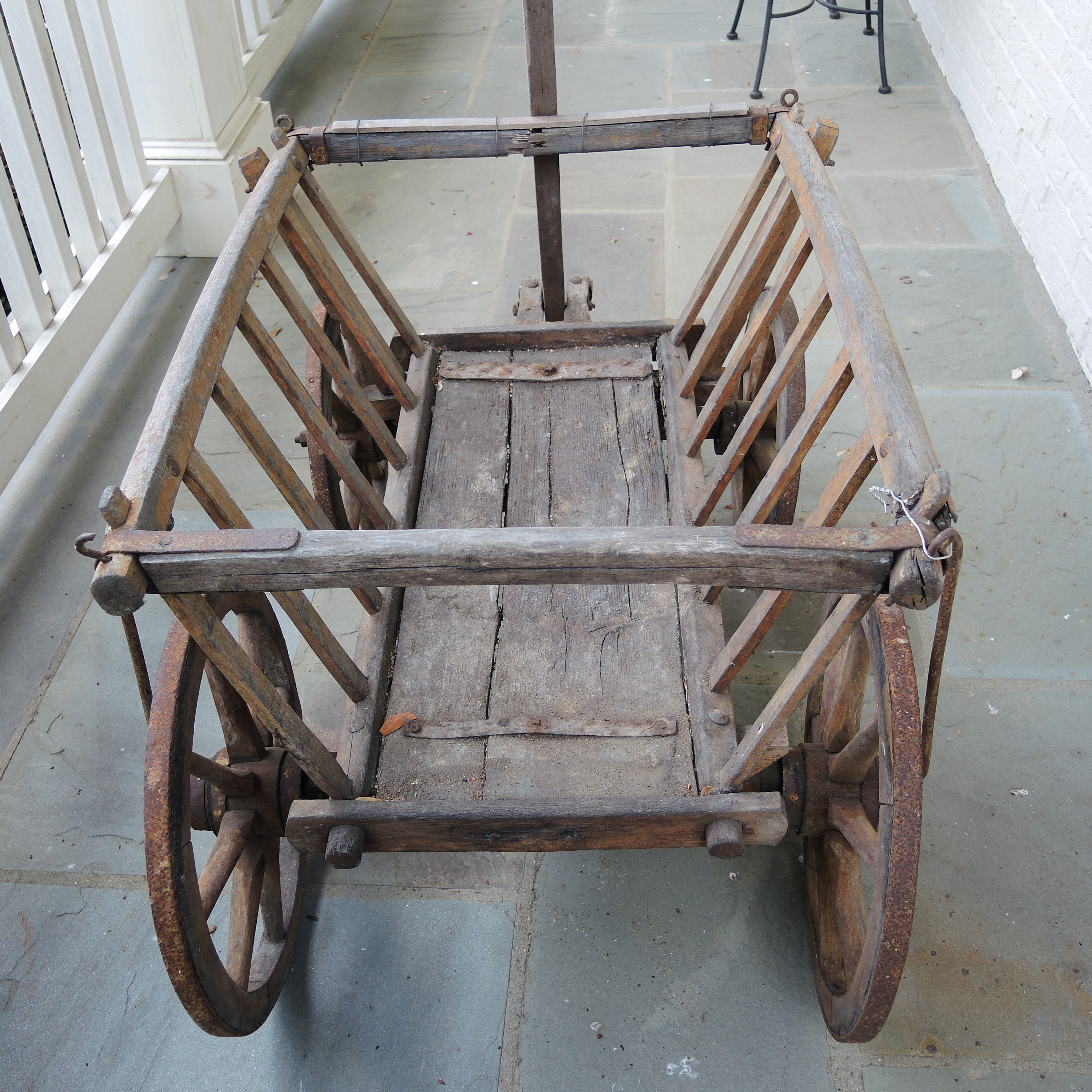 Wooden Goat Cart, Early 20th Century