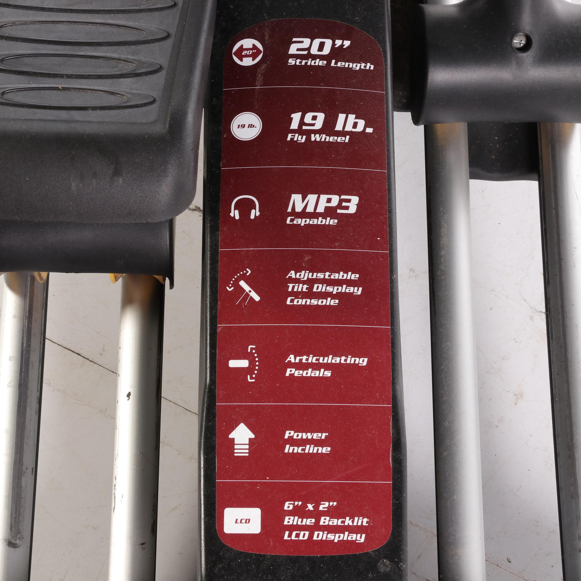 Sole E25 Elliptical Fitness Machine