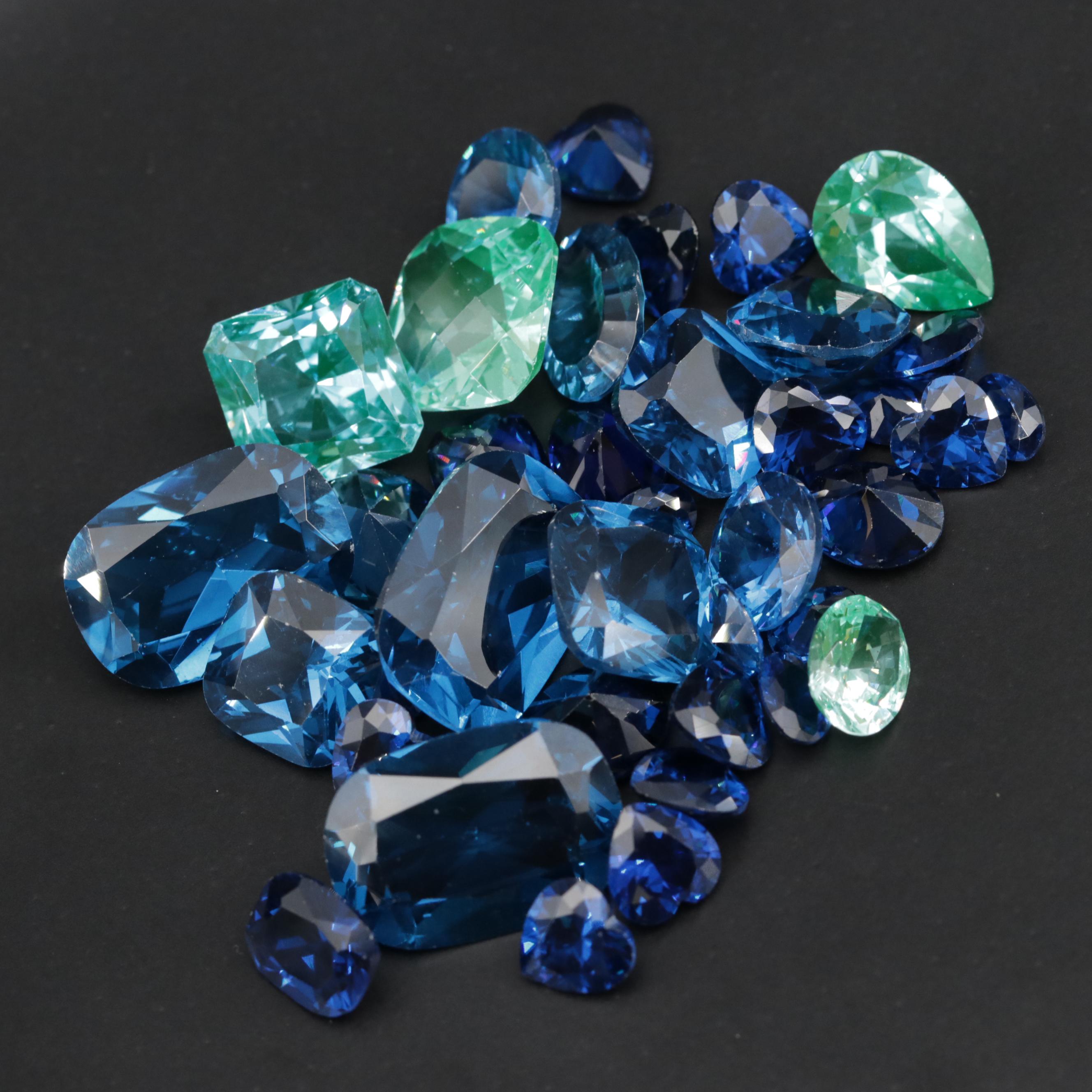 Loose 186.41 CTW Synthetic Spinels