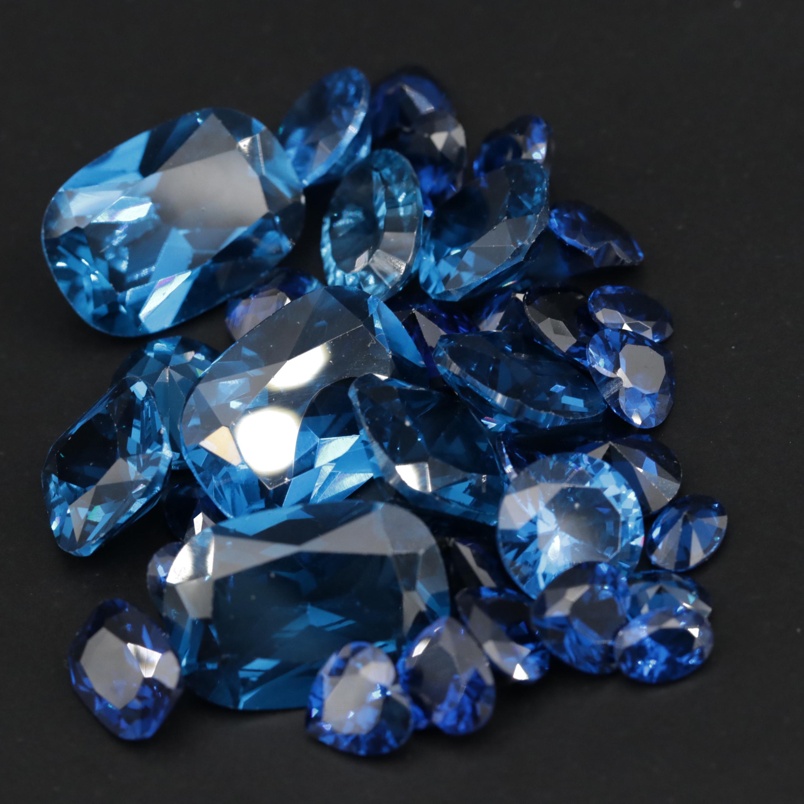 Loose 186.41 CTW Synthetic Spinels