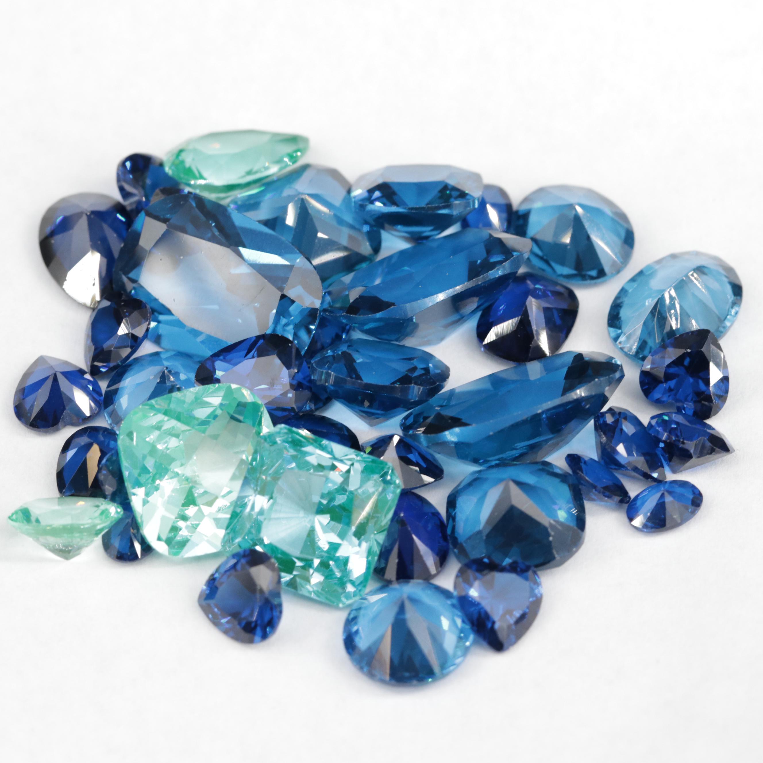 Loose 186.41 CTW Synthetic Spinels