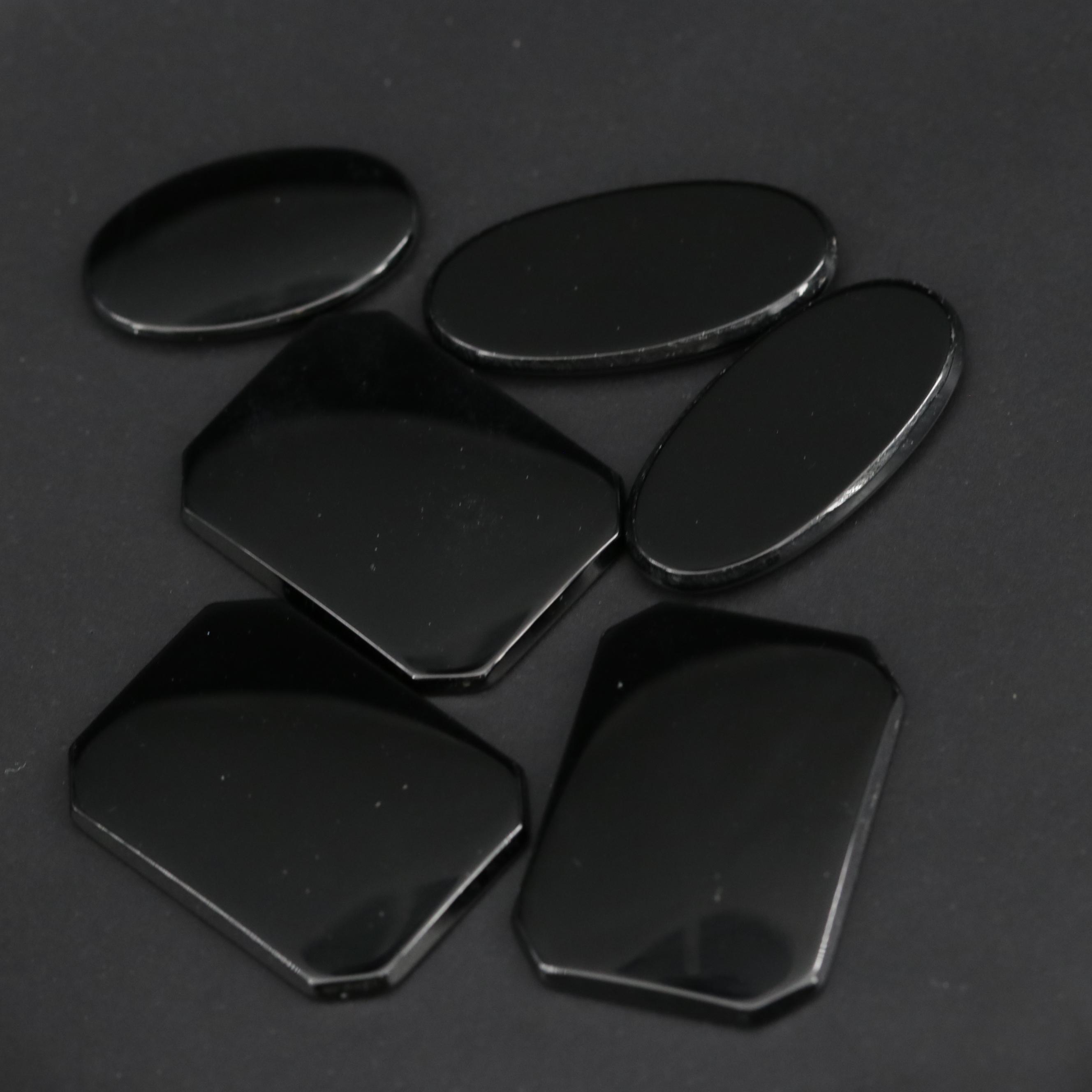 Loose 90.80 CTW Black Onyx
