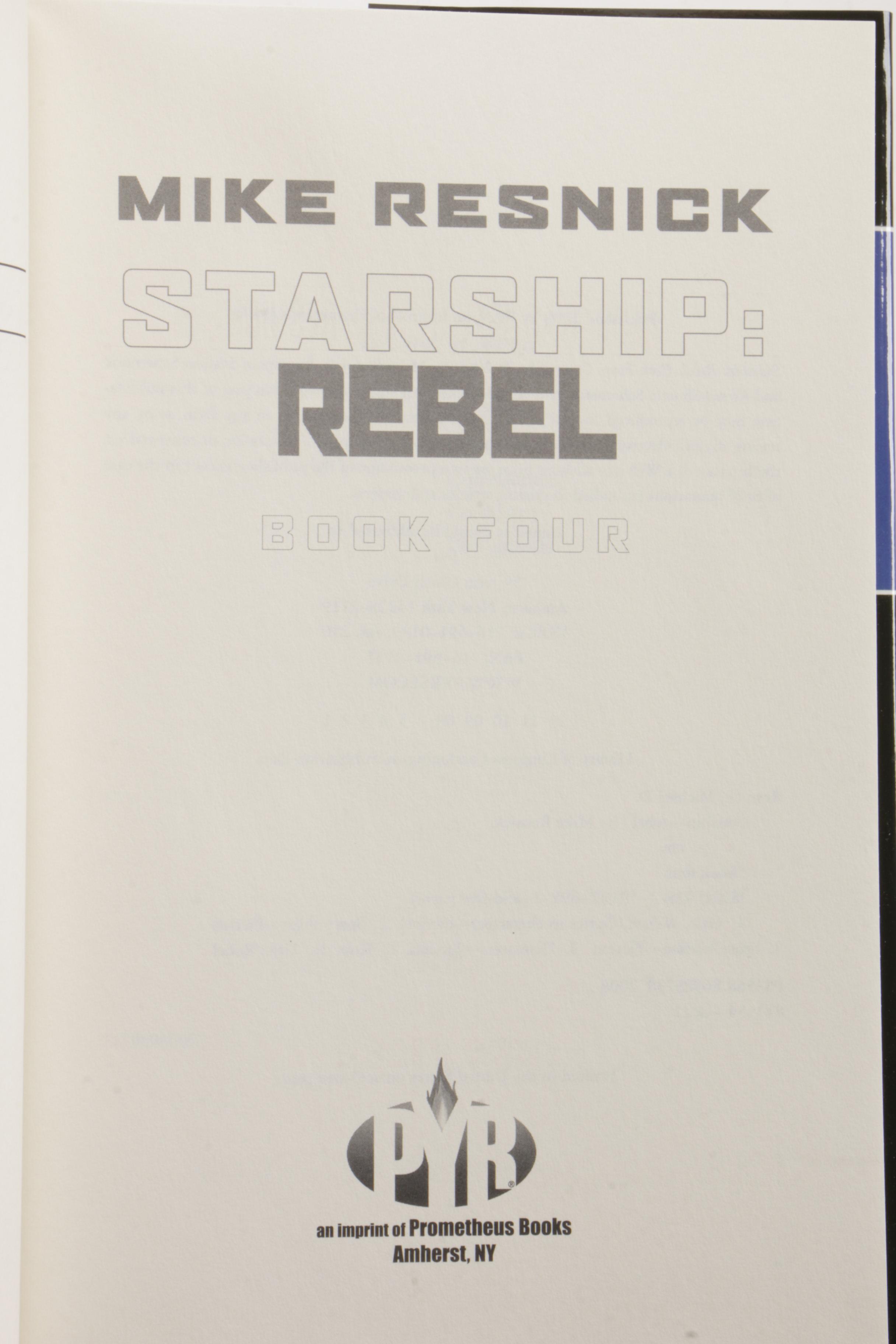 Complete First Edition "Starship" Series by Mike Resnick, 2005–2009