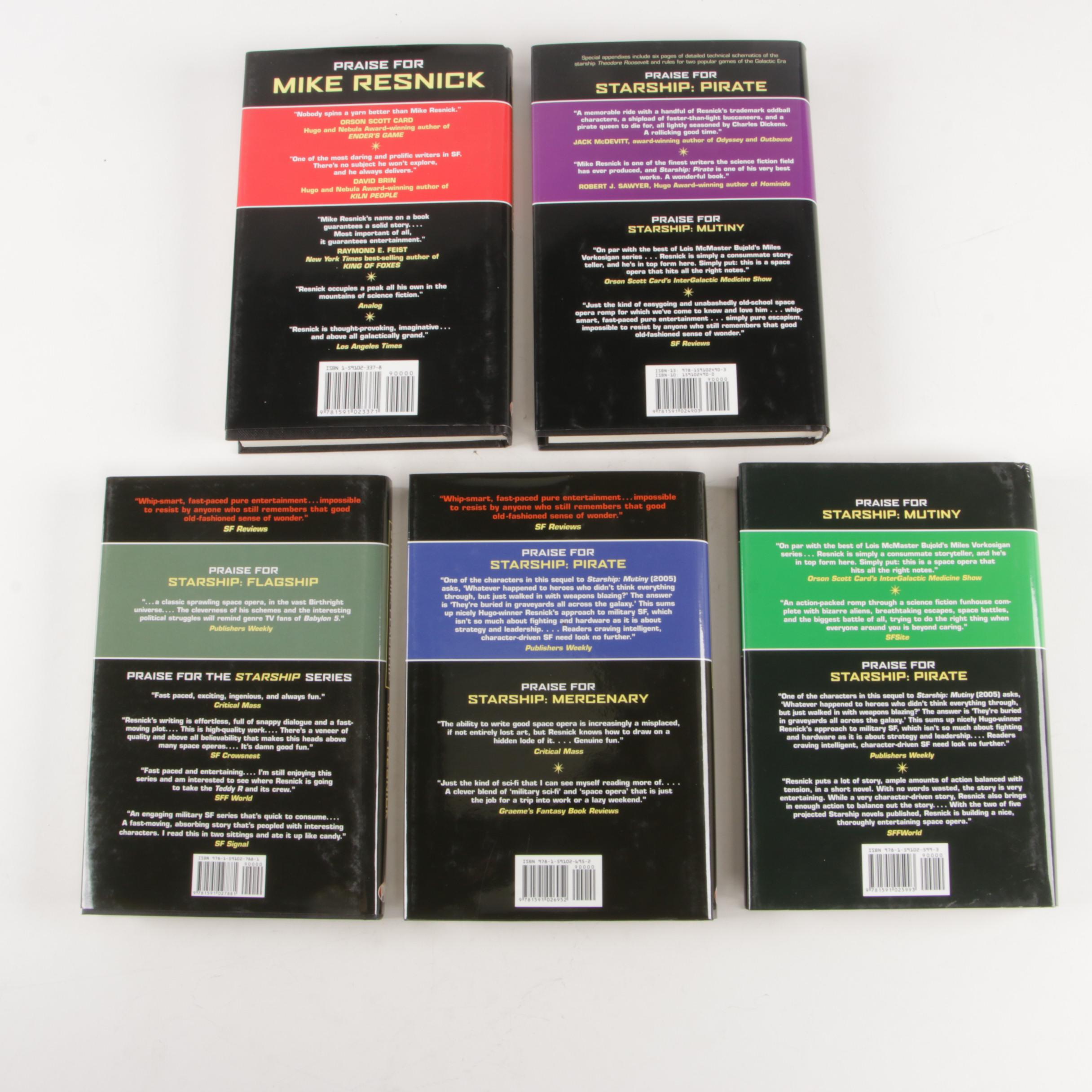 Complete First Edition "Starship" Series by Mike Resnick, 2005–2009