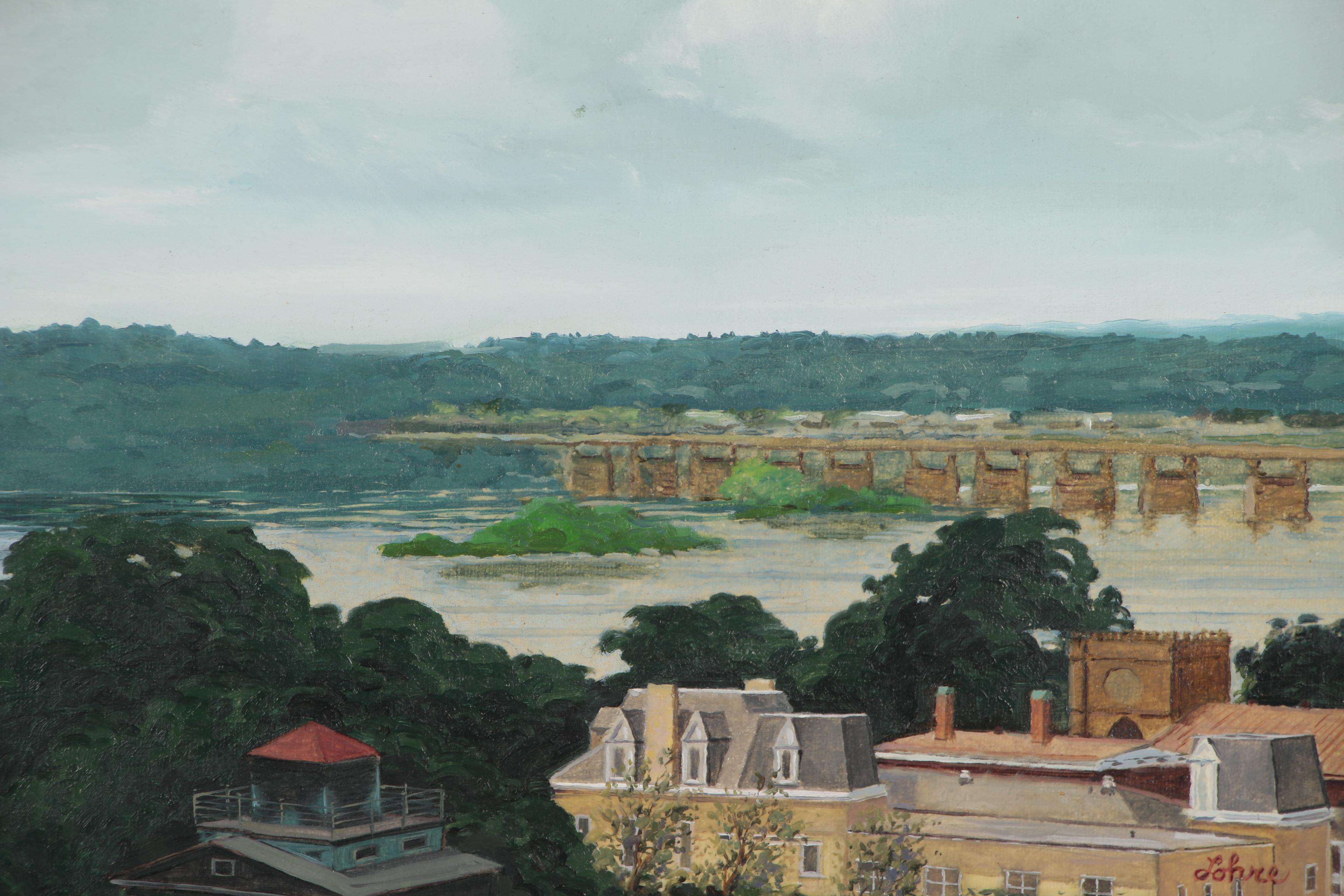 Tom Lohre Oil Painting "Harrisburg, Pennsylvania", 1991-2006