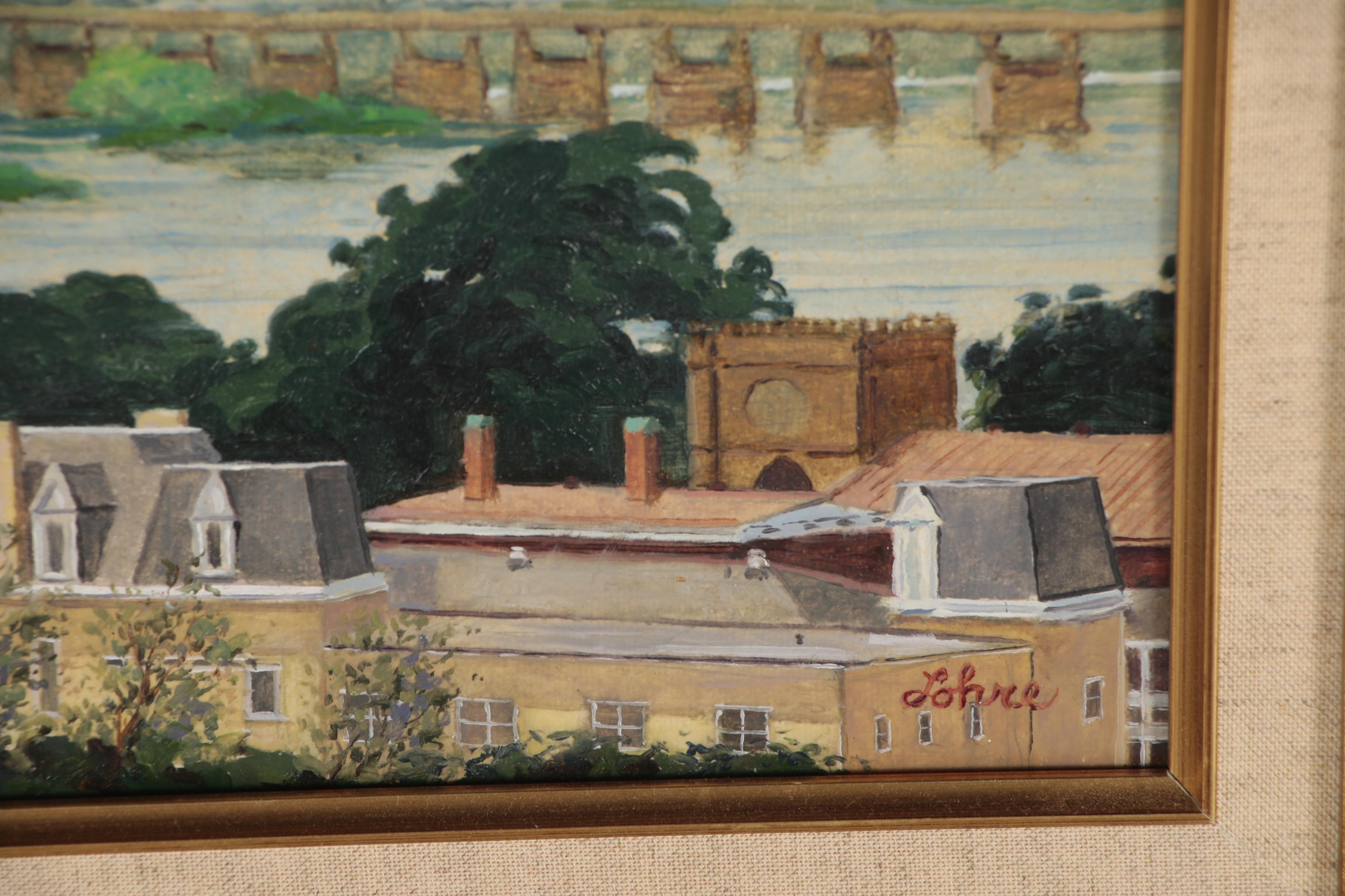Tom Lohre Oil Painting "Harrisburg, Pennsylvania", 1991-2006