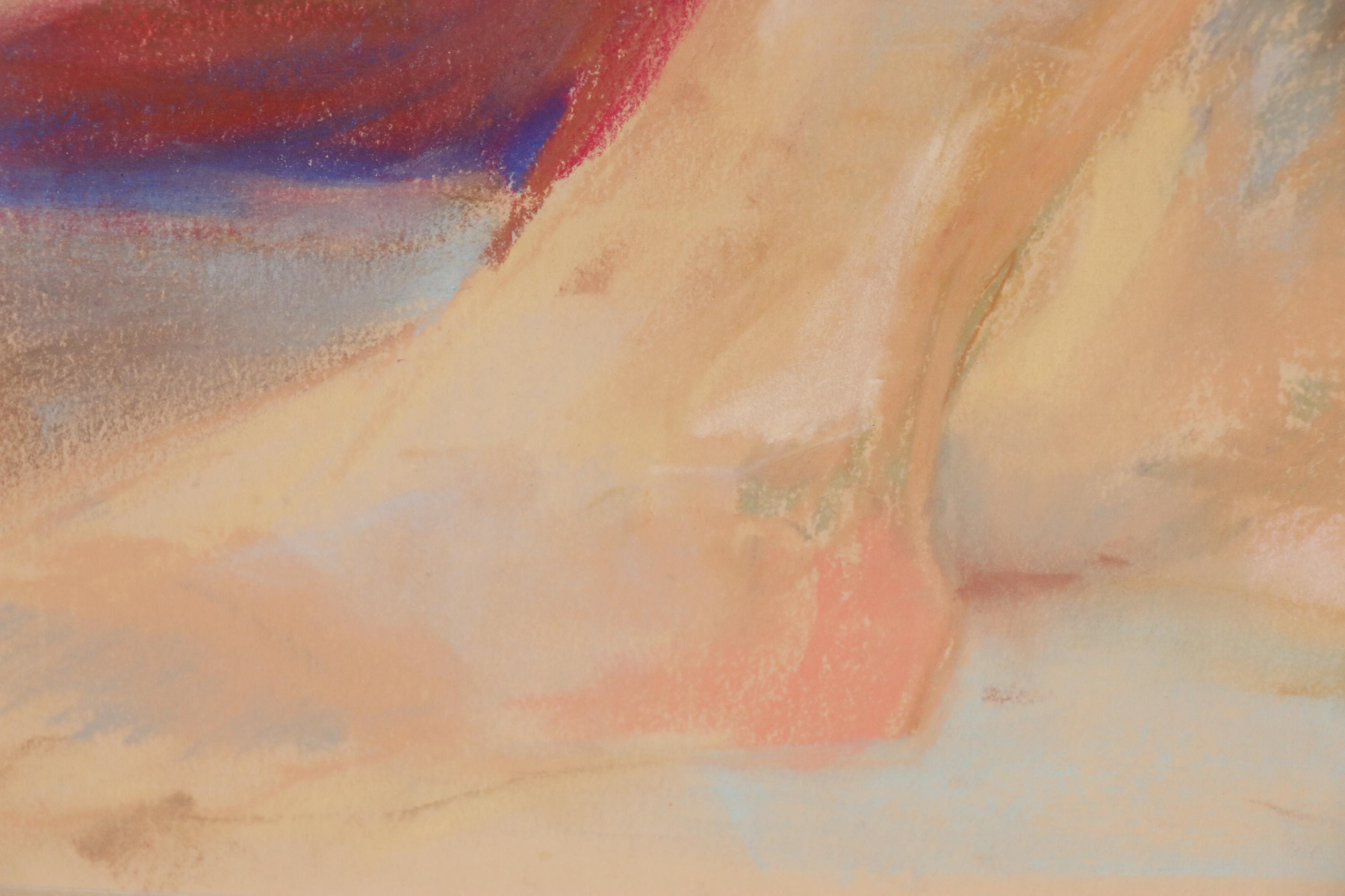 Joan Rothel Pastel Female Nude, Late 20th to Early 21st Century